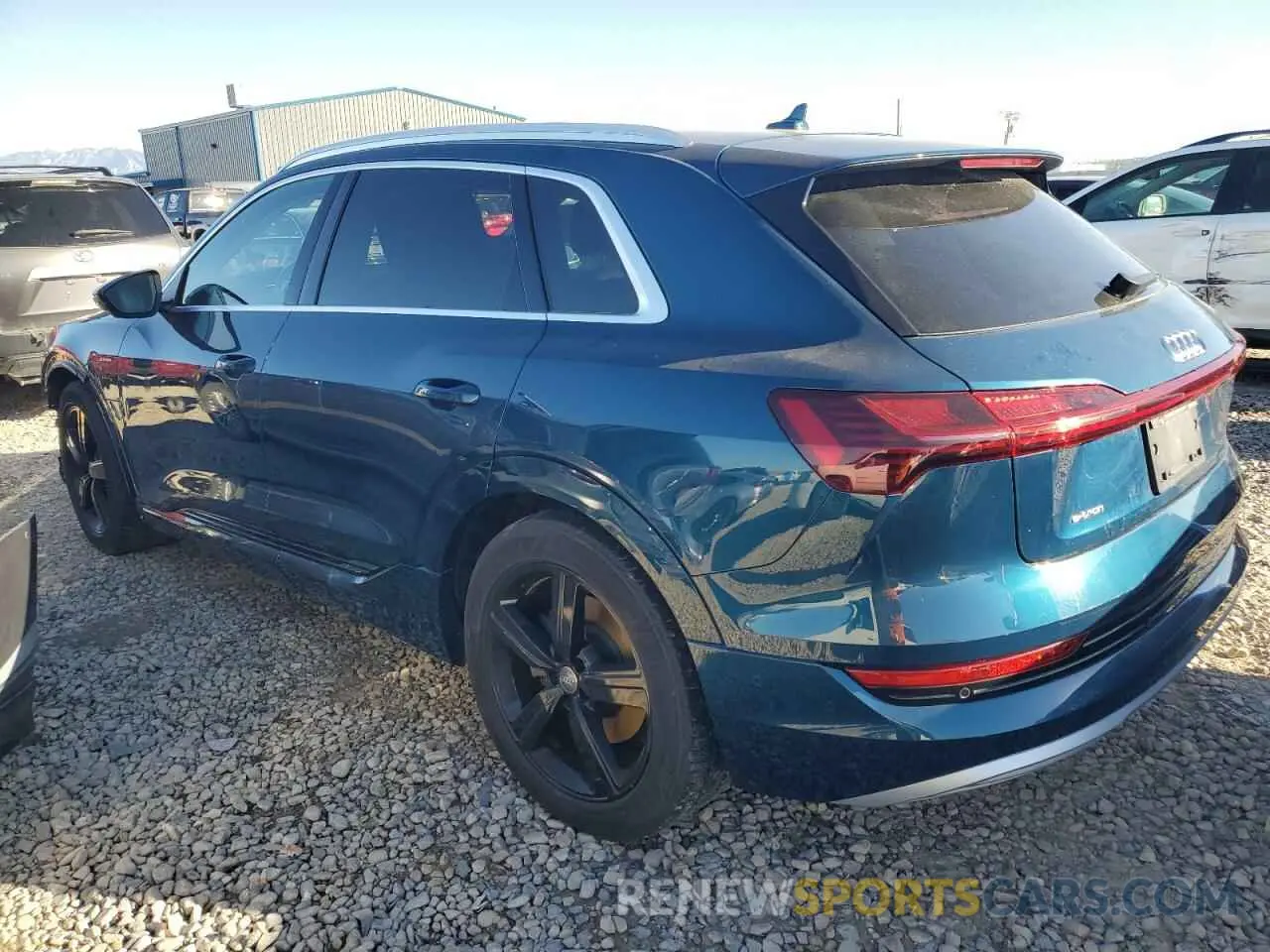 2 Photograph of a damaged car WA1VABGE3KB017294 AUDI E-TRON 2019