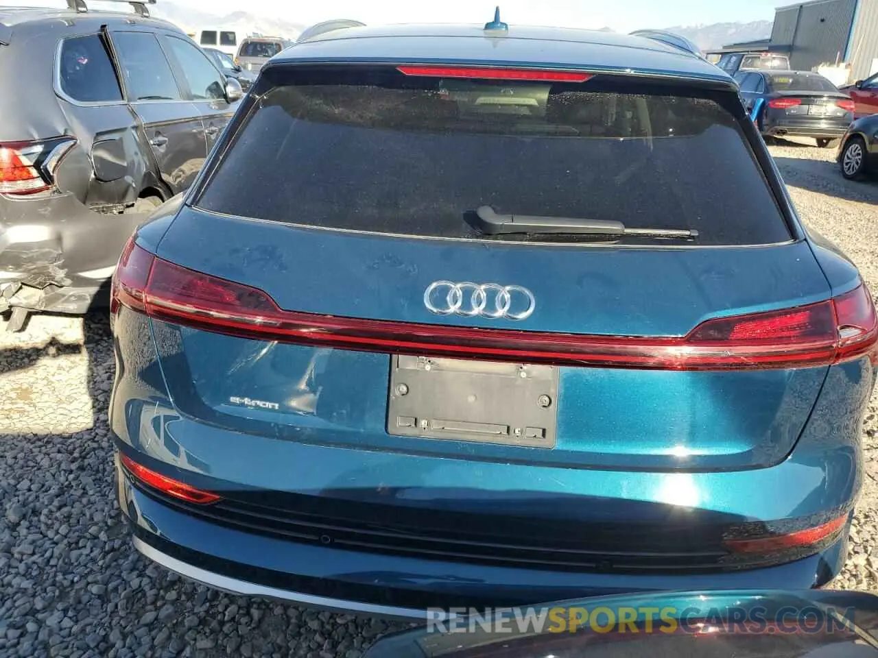 6 Photograph of a damaged car WA1VABGE3KB017294 AUDI E-TRON 2019