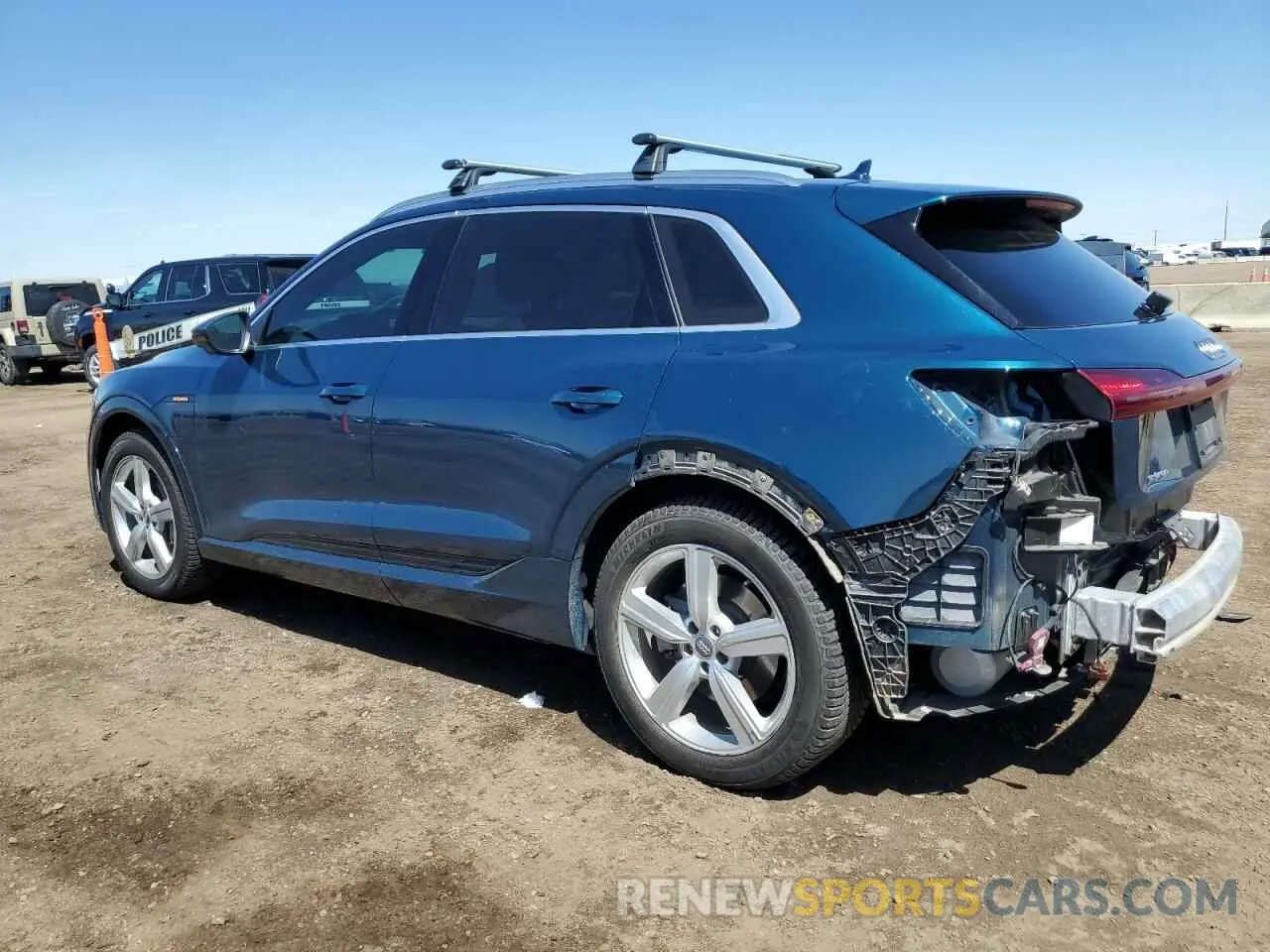 2 Photograph of a damaged car WA1VABGE3KB021636 AUDI E-TRON 2019