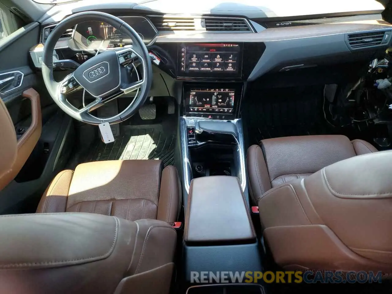 8 Photograph of a damaged car WA1VABGE3KB021636 AUDI E-TRON 2019