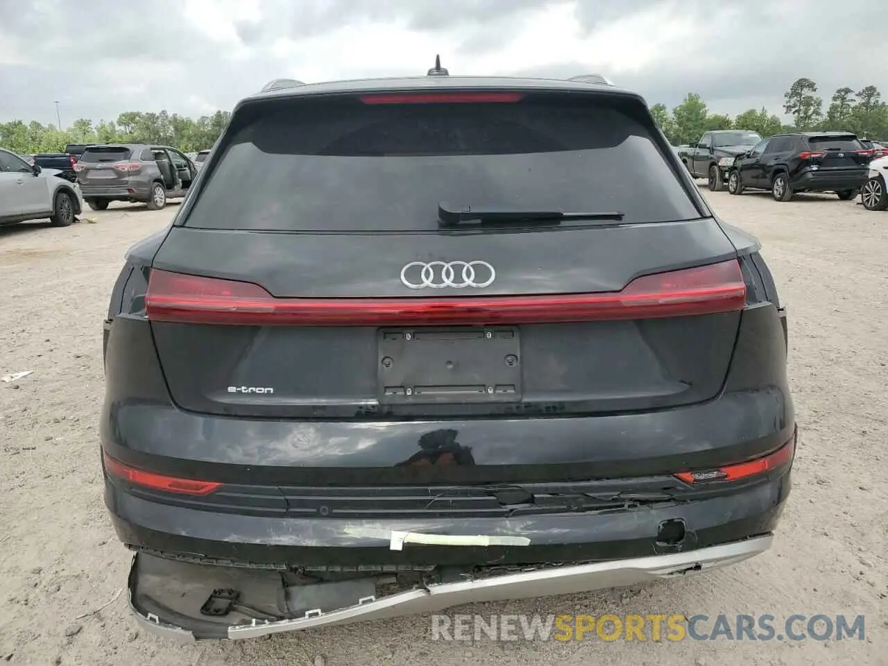6 Photograph of a damaged car WA1VABGE4KB021614 AUDI E-TRON 2019