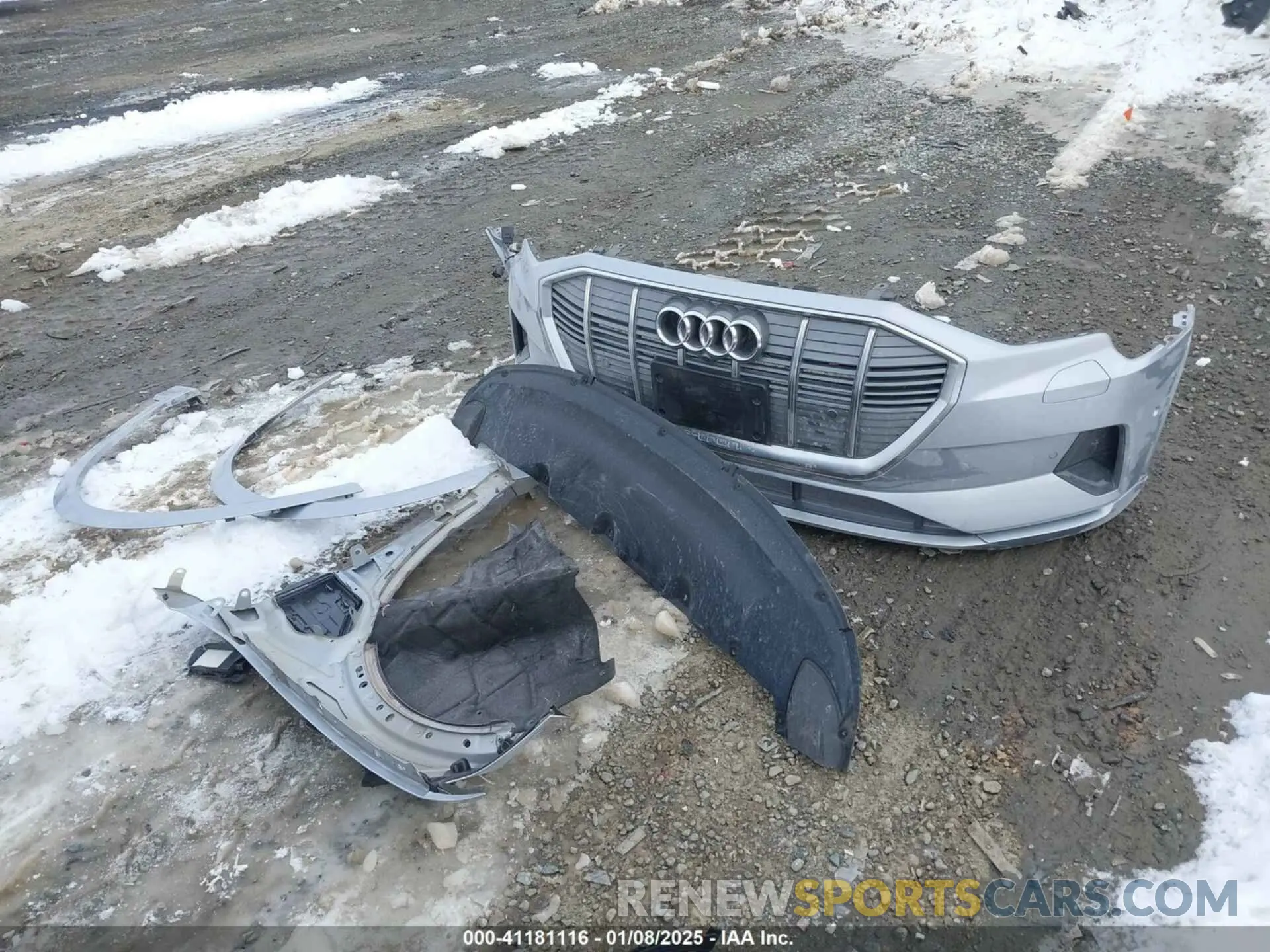 12 Photograph of a damaged car WA1VABGE5KB021153 AUDI E-TRON 2019