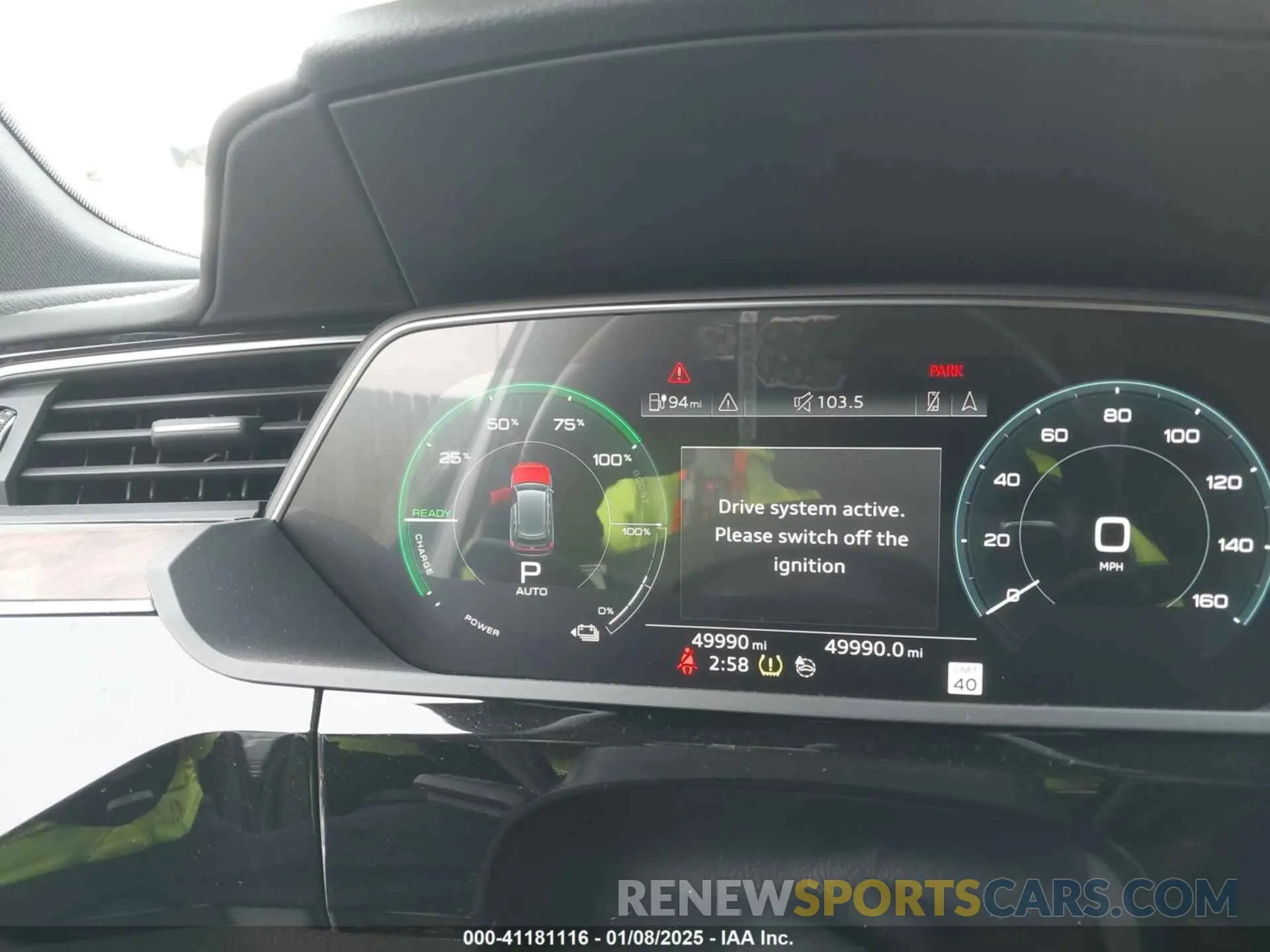 18 Photograph of a damaged car WA1VABGE5KB021153 AUDI E-TRON 2019