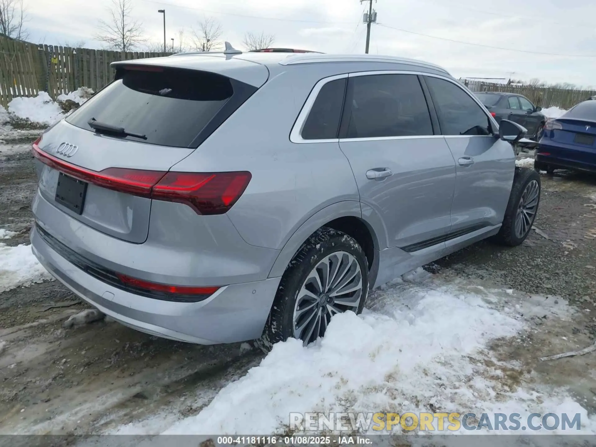 4 Photograph of a damaged car WA1VABGE5KB021153 AUDI E-TRON 2019