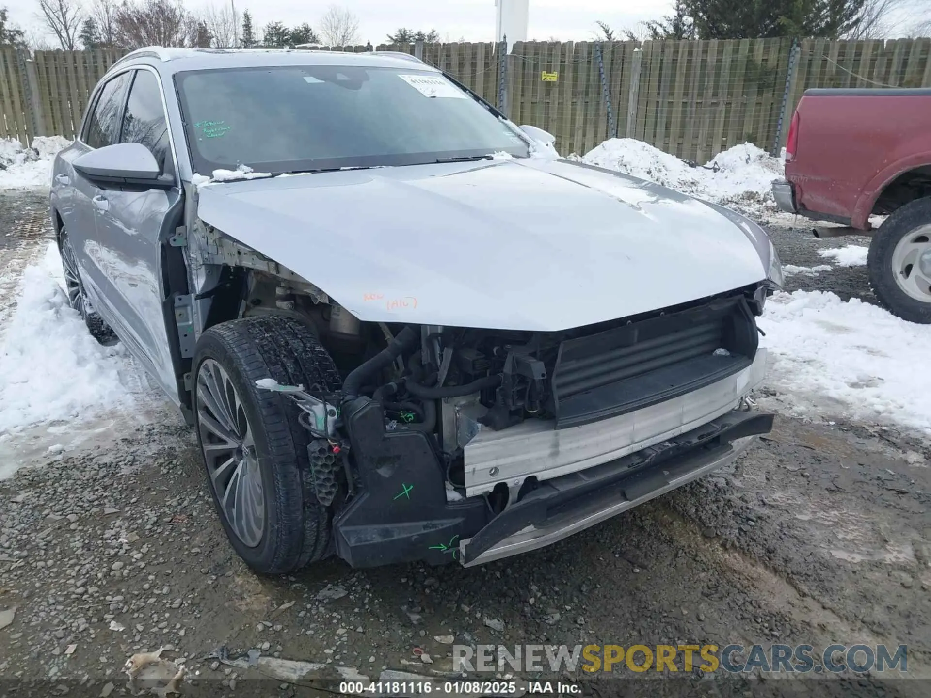6 Photograph of a damaged car WA1VABGE5KB021153 AUDI E-TRON 2019