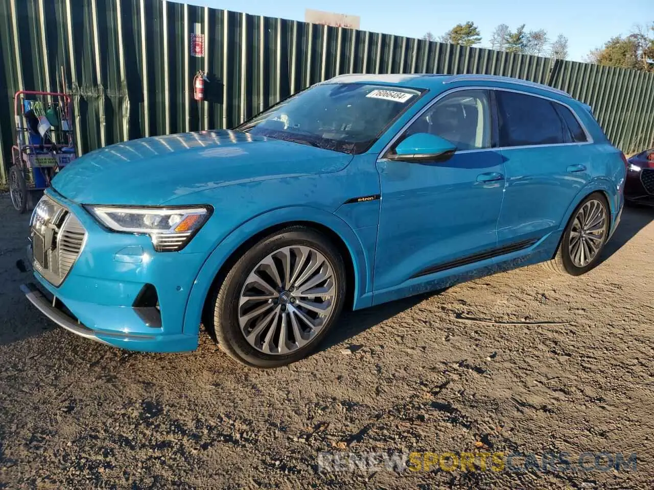 1 Photograph of a damaged car WA1VABGE5KB021931 AUDI E-TRON 2019