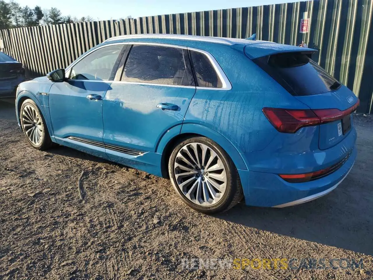 2 Photograph of a damaged car WA1VABGE5KB021931 AUDI E-TRON 2019