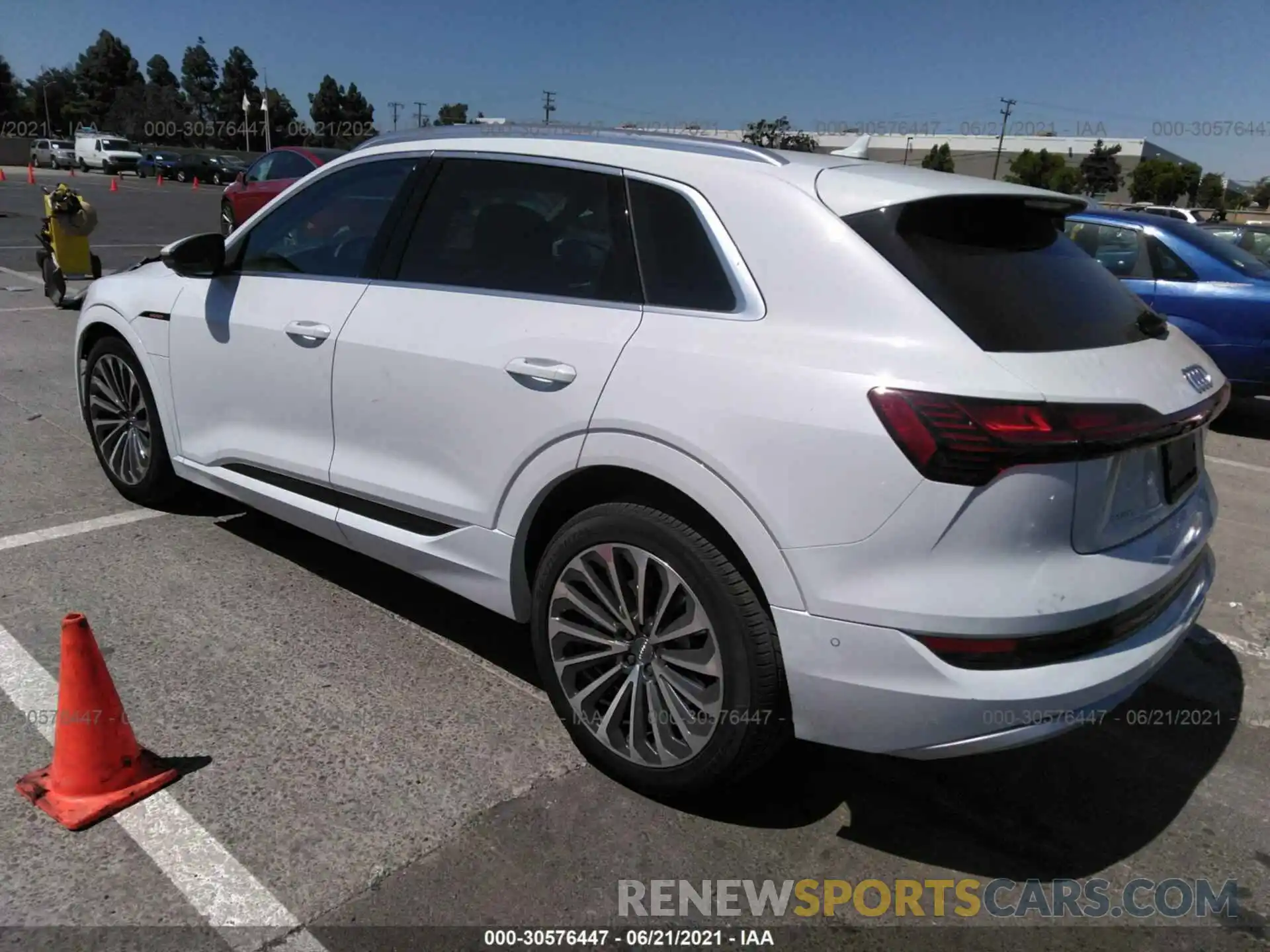 3 Photograph of a damaged car WA1VABGE5KB024215 AUDI E-TRON 2019