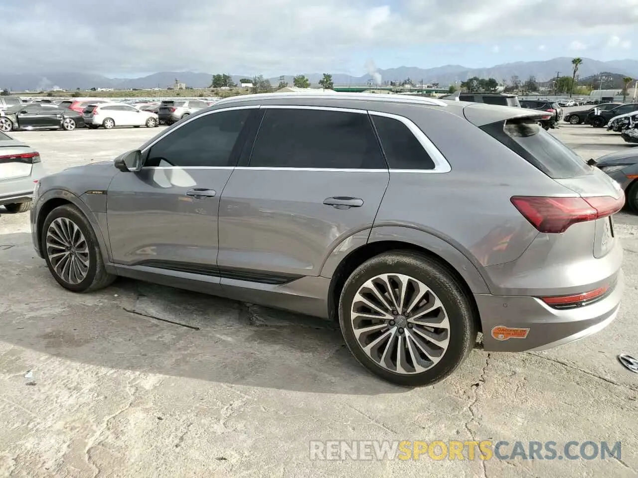 2 Photograph of a damaged car WA1VABGE6KB013000 AUDI E-TRON 2019