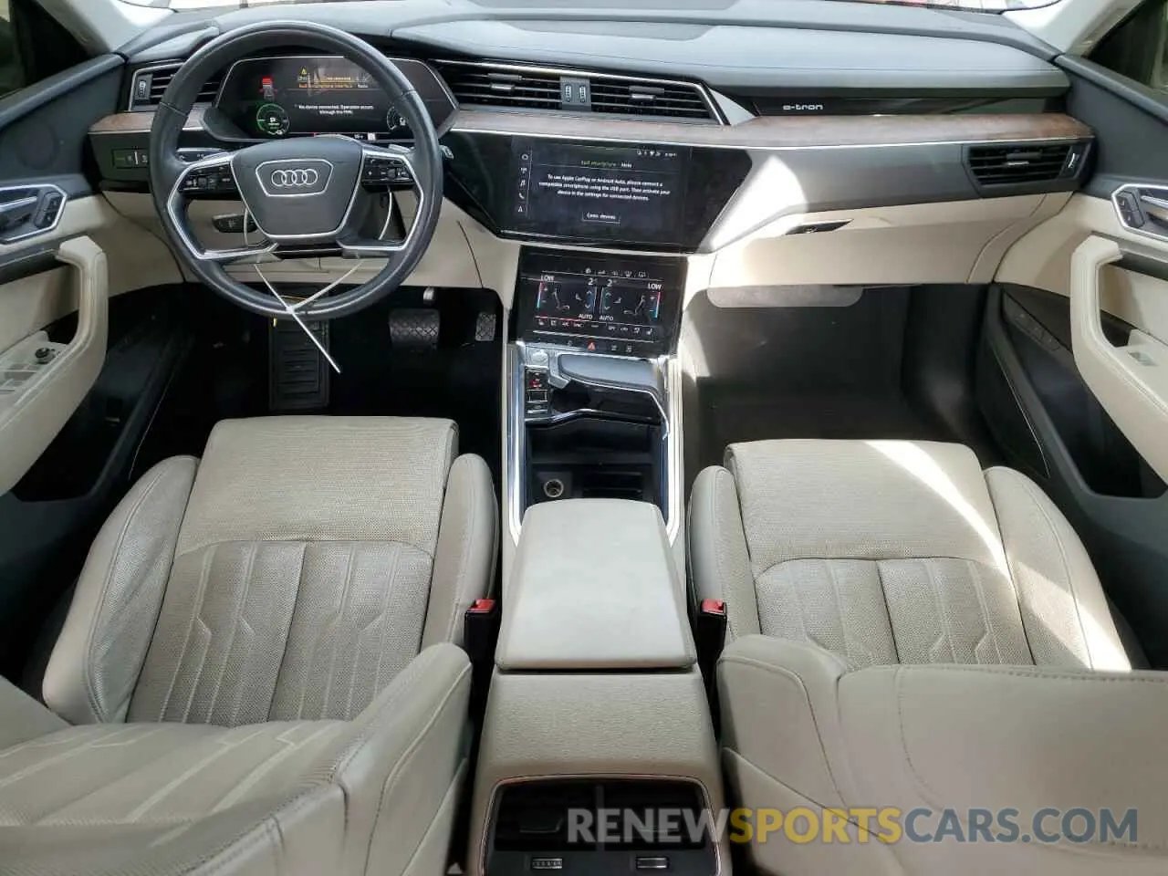 8 Photograph of a damaged car WA1VABGE6KB013000 AUDI E-TRON 2019