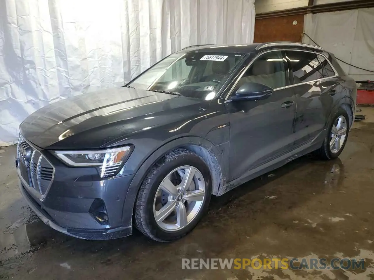 1 Photograph of a damaged car WA1VABGE6KB021193 AUDI E-TRON 2019