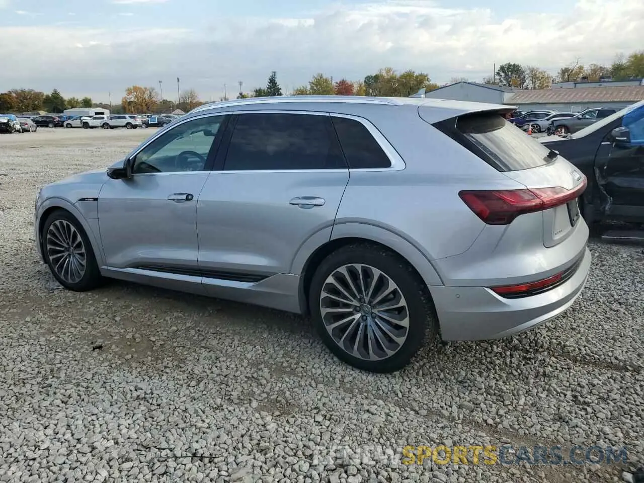2 Photograph of a damaged car WA1VABGE6KB021968 AUDI E-TRON 2019