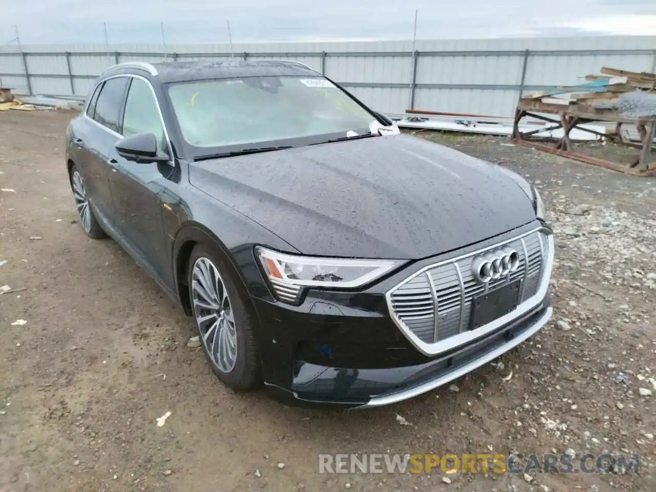 1 Photograph of a damaged car WA1VABGE7KB024913 AUDI E-TRON 2019