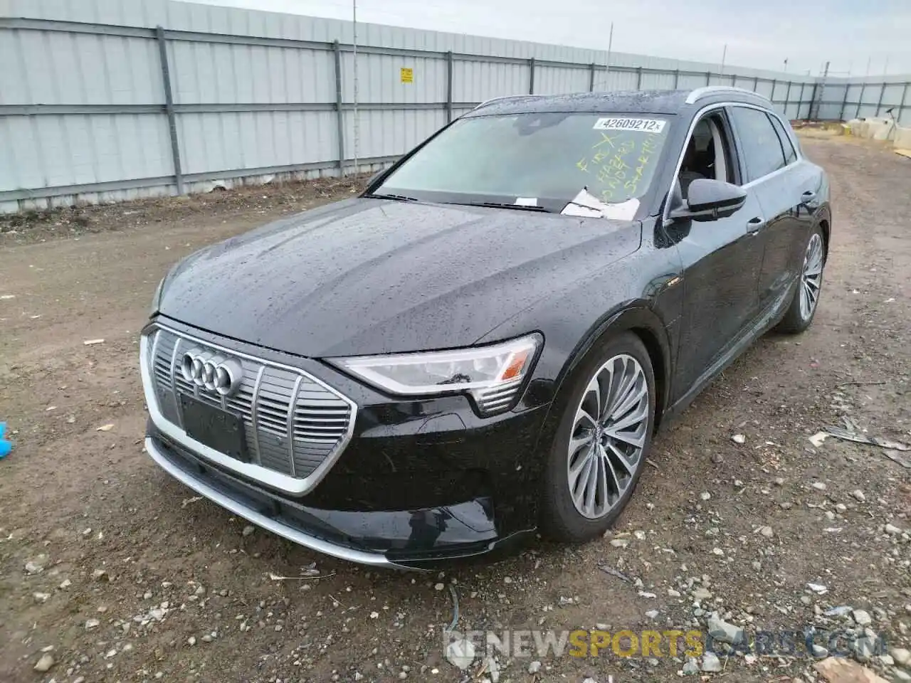 2 Photograph of a damaged car WA1VABGE7KB024913 AUDI E-TRON 2019