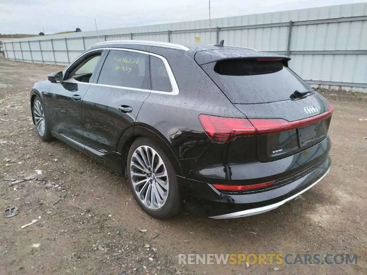 3 Photograph of a damaged car WA1VABGE7KB024913 AUDI E-TRON 2019