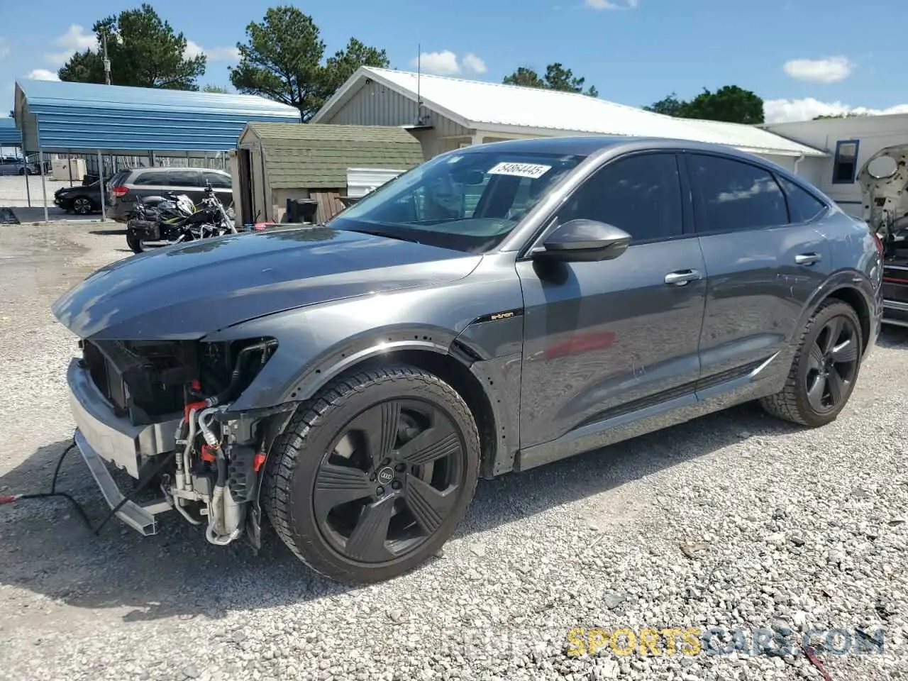 1 Photograph of a damaged car WA12AAGE1MB039861 AUDI E-TRON 2021