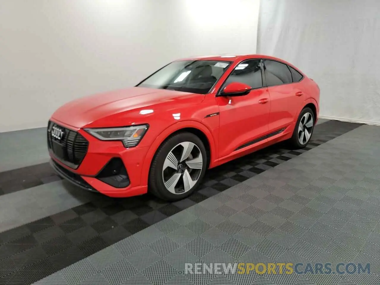 2 Photograph of a damaged car WA13AAGEXMB030421 AUDI E-TRON 2021