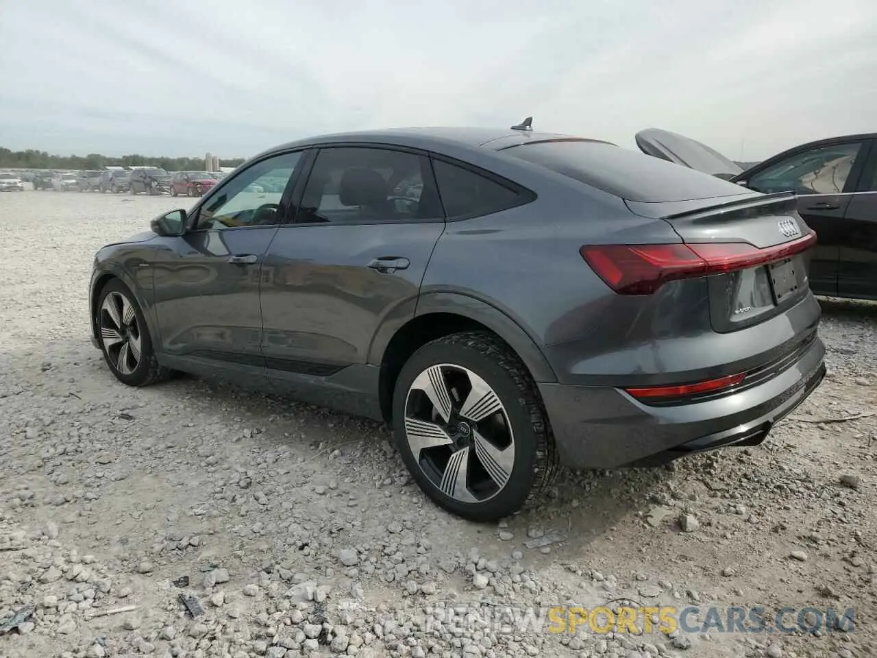 2 Photograph of a damaged car WA13ABGE8MB008083 AUDI E-TRON 2021