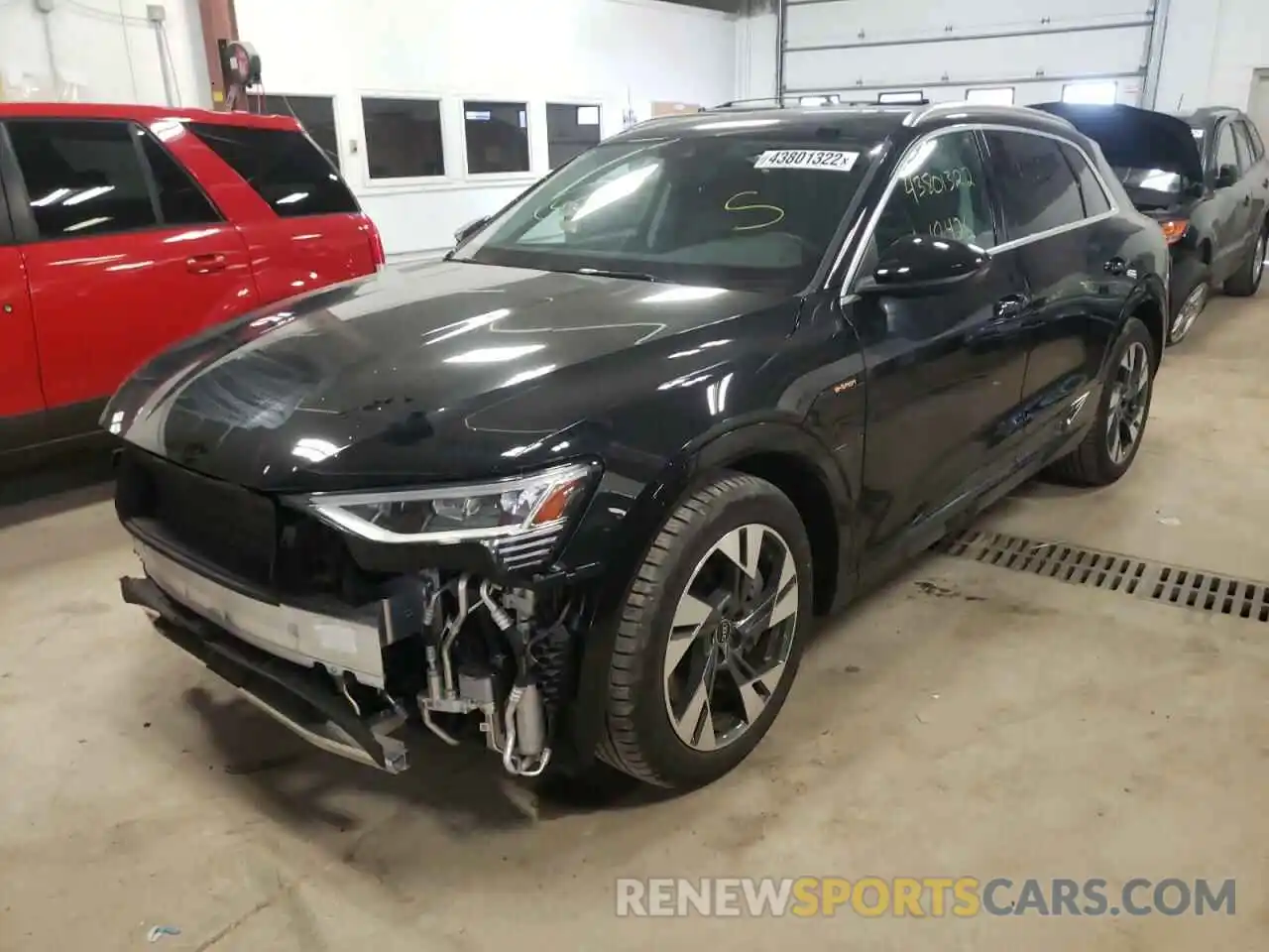 2 Photograph of a damaged car WA1AAAGE0MB023212 AUDI E-TRON 2021