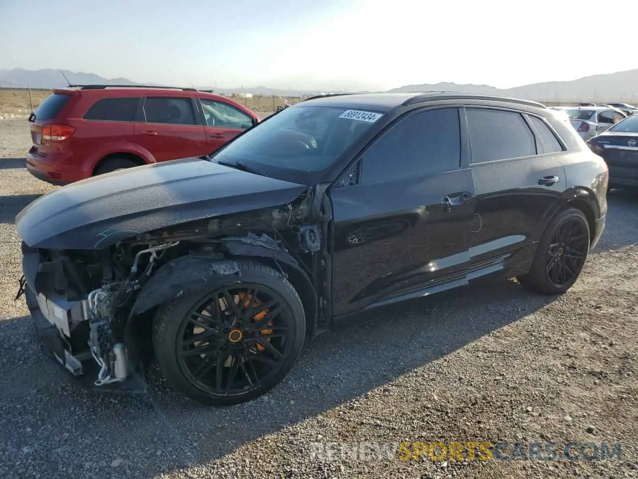 1 Photograph of a damaged car WA1AAAGE2MB023969 AUDI E-TRON 2021