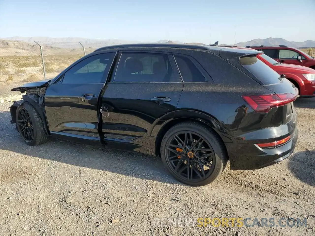 2 Photograph of a damaged car WA1AAAGE2MB023969 AUDI E-TRON 2021