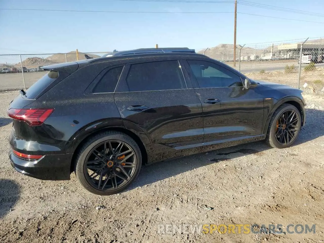 3 Photograph of a damaged car WA1AAAGE2MB023969 AUDI E-TRON 2021