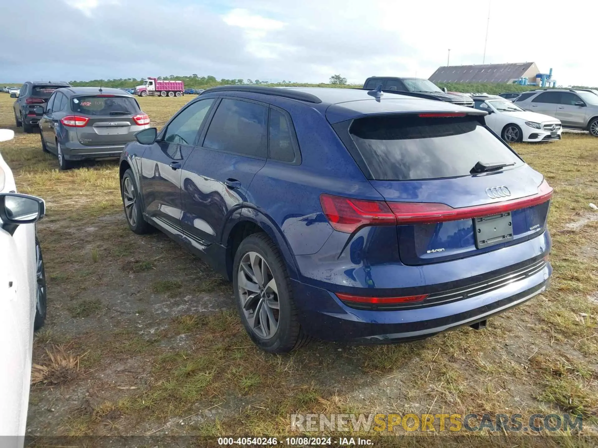 3 Photograph of a damaged car WA1AAAGE3MB002550 AUDI E-TRON 2021