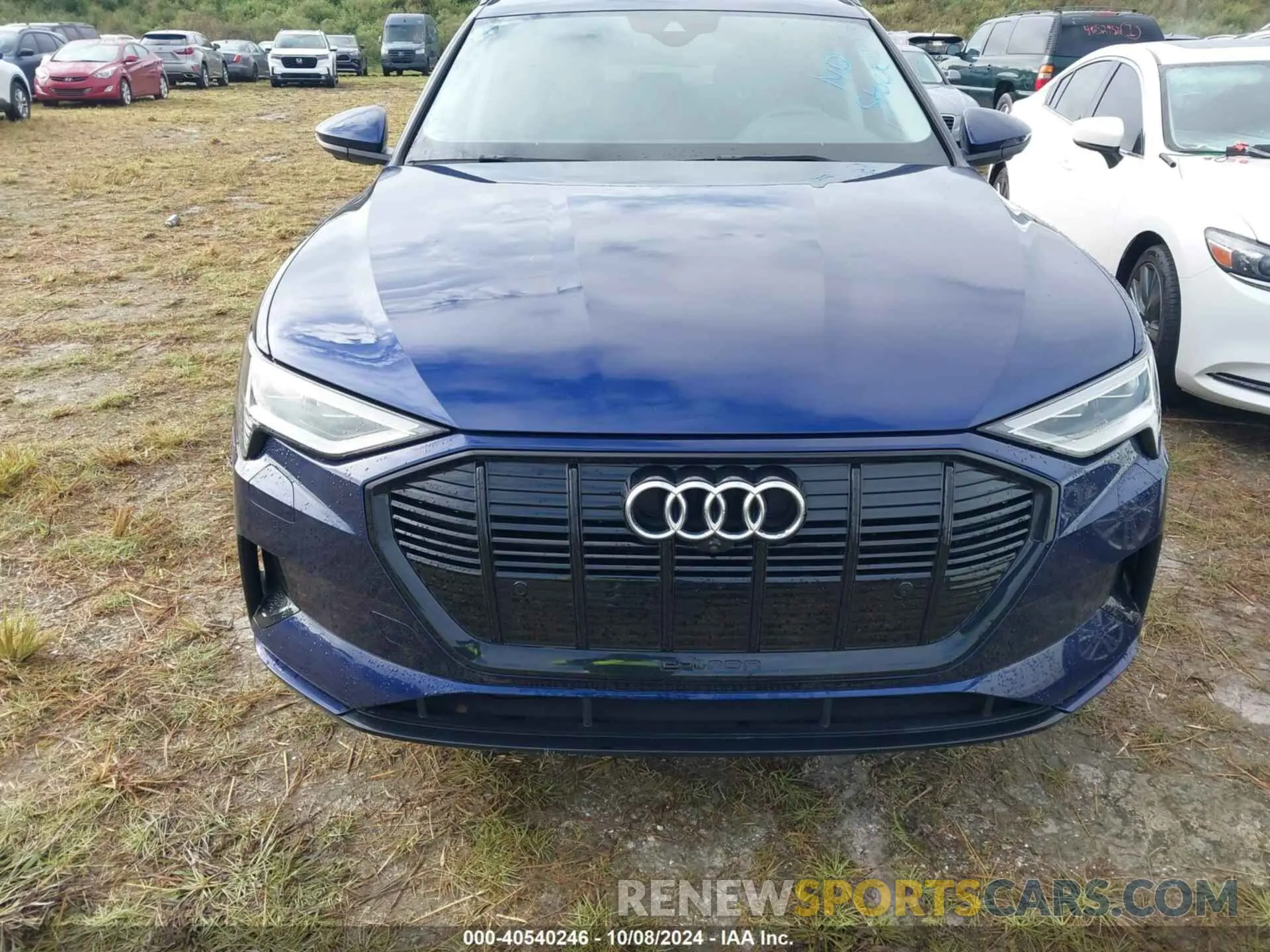 6 Photograph of a damaged car WA1AAAGE3MB002550 AUDI E-TRON 2021