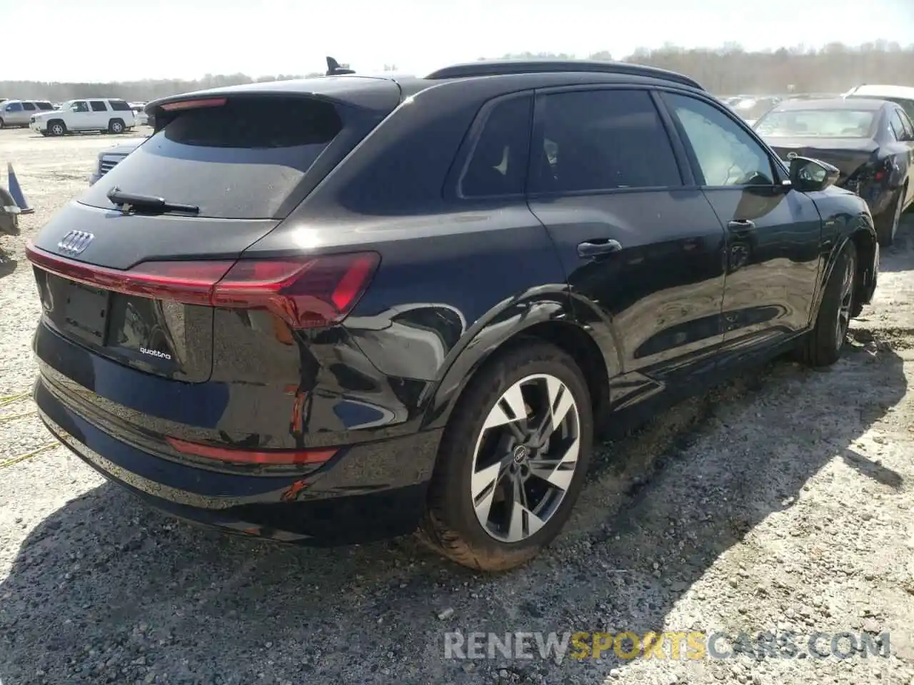 4 Photograph of a damaged car WA1AAAGE3MB015234 AUDI E-TRON 2021