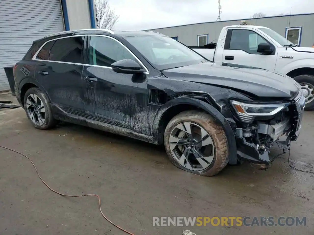 4 Photograph of a damaged car WA1AAAGE5MB008110 AUDI E-TRON 2021