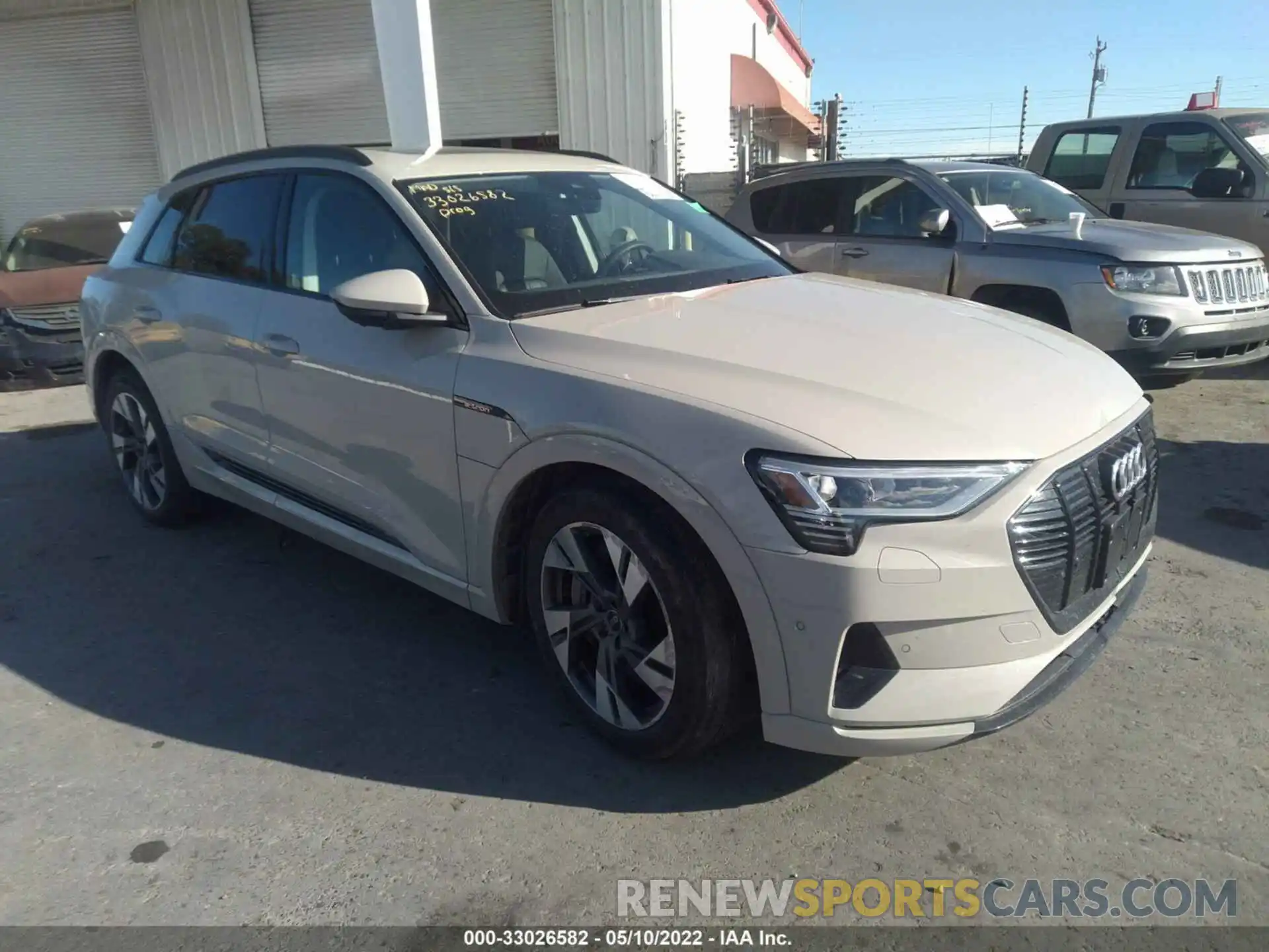 1 Photograph of a damaged car WA1AAAGE5MB013095 AUDI E-TRON 2021