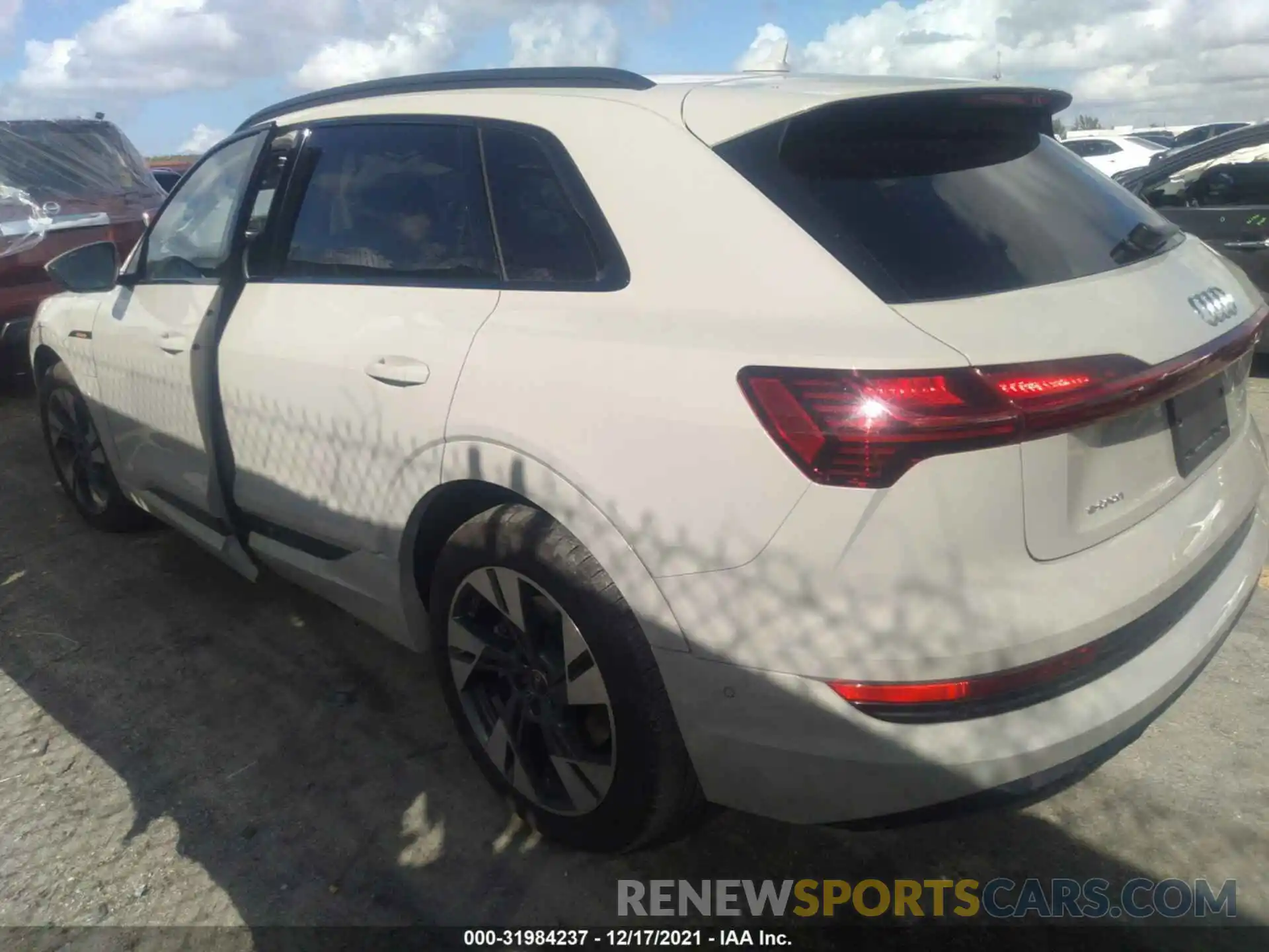 3 Photograph of a damaged car WA1AAAGE5MB013663 AUDI E-TRON 2021