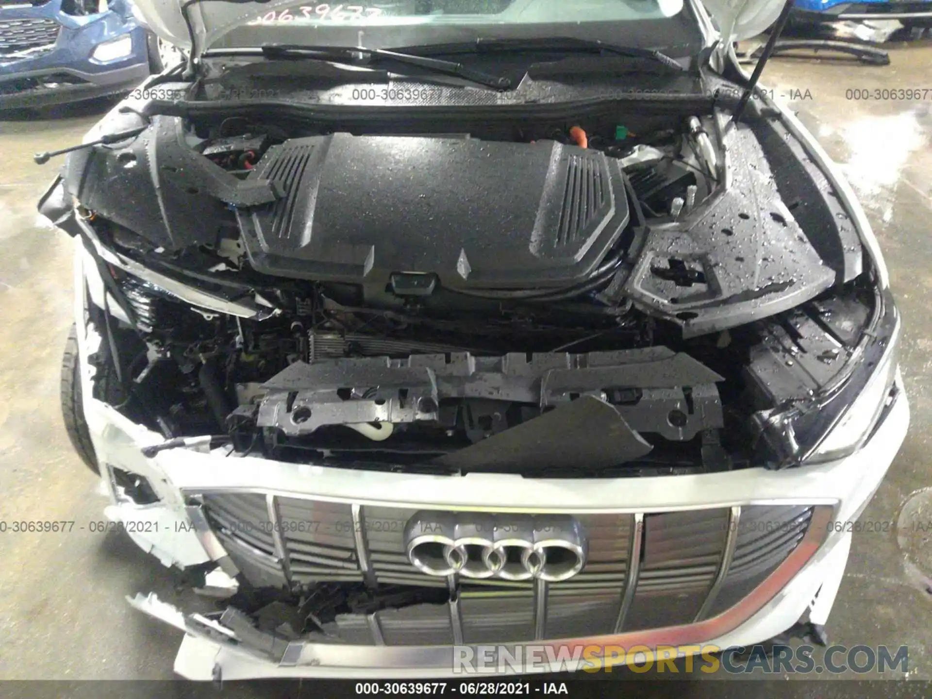 10 Photograph of a damaged car WA1AAAGE6MB024025 AUDI E-TRON 2021