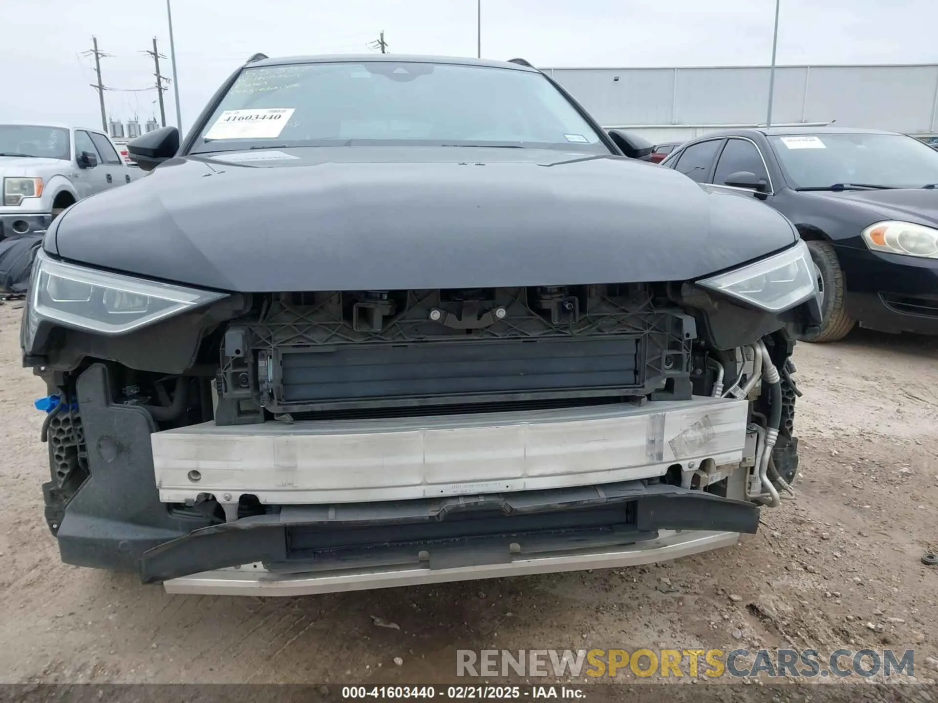 21 Photograph of a damaged car WA1AAAGE6MB027927 AUDI E-TRON 2021