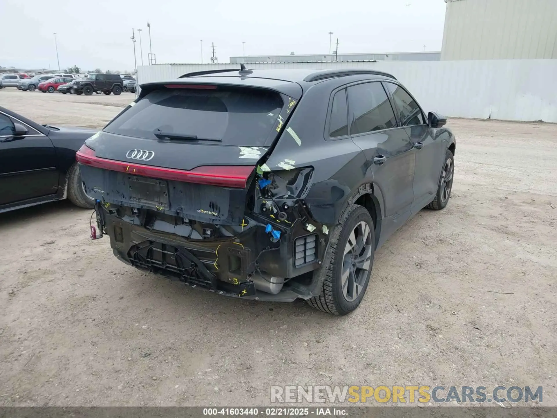 4 Photograph of a damaged car WA1AAAGE6MB027927 AUDI E-TRON 2021