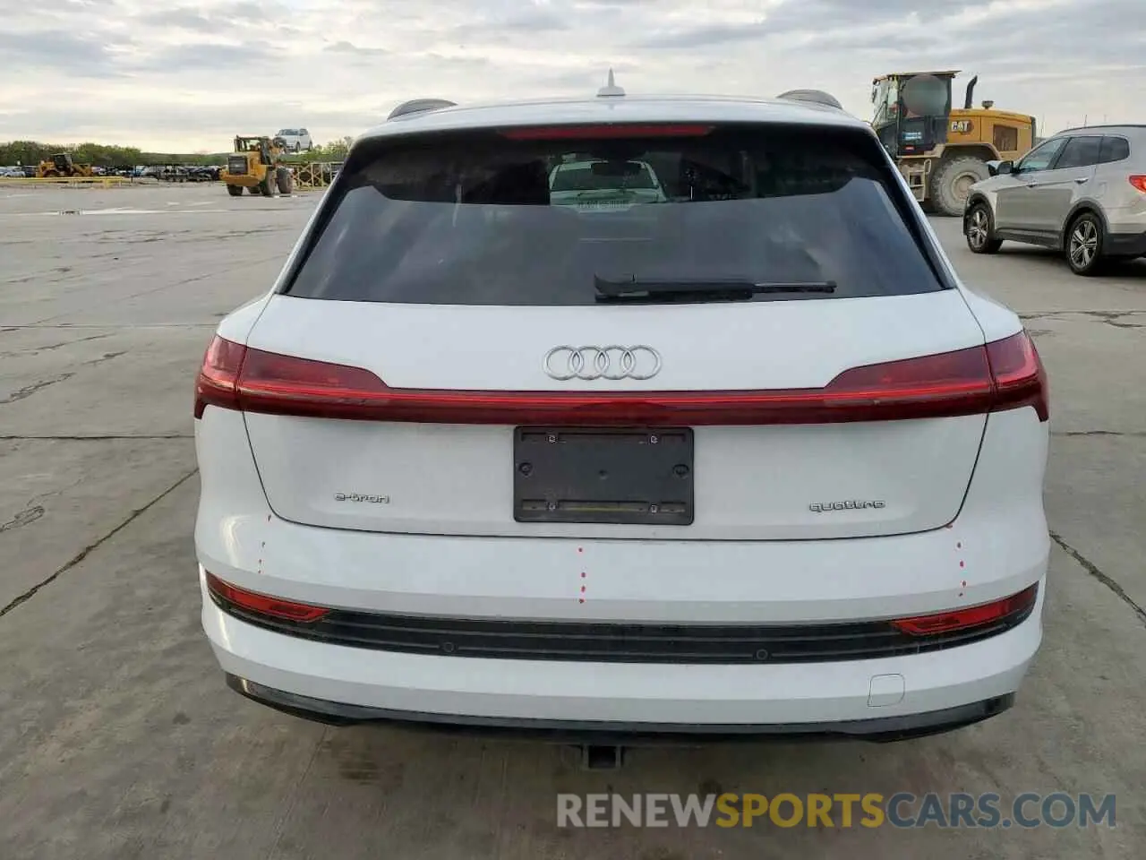 6 Photograph of a damaged car WA1AAAGE7MB023949 AUDI E-TRON 2021