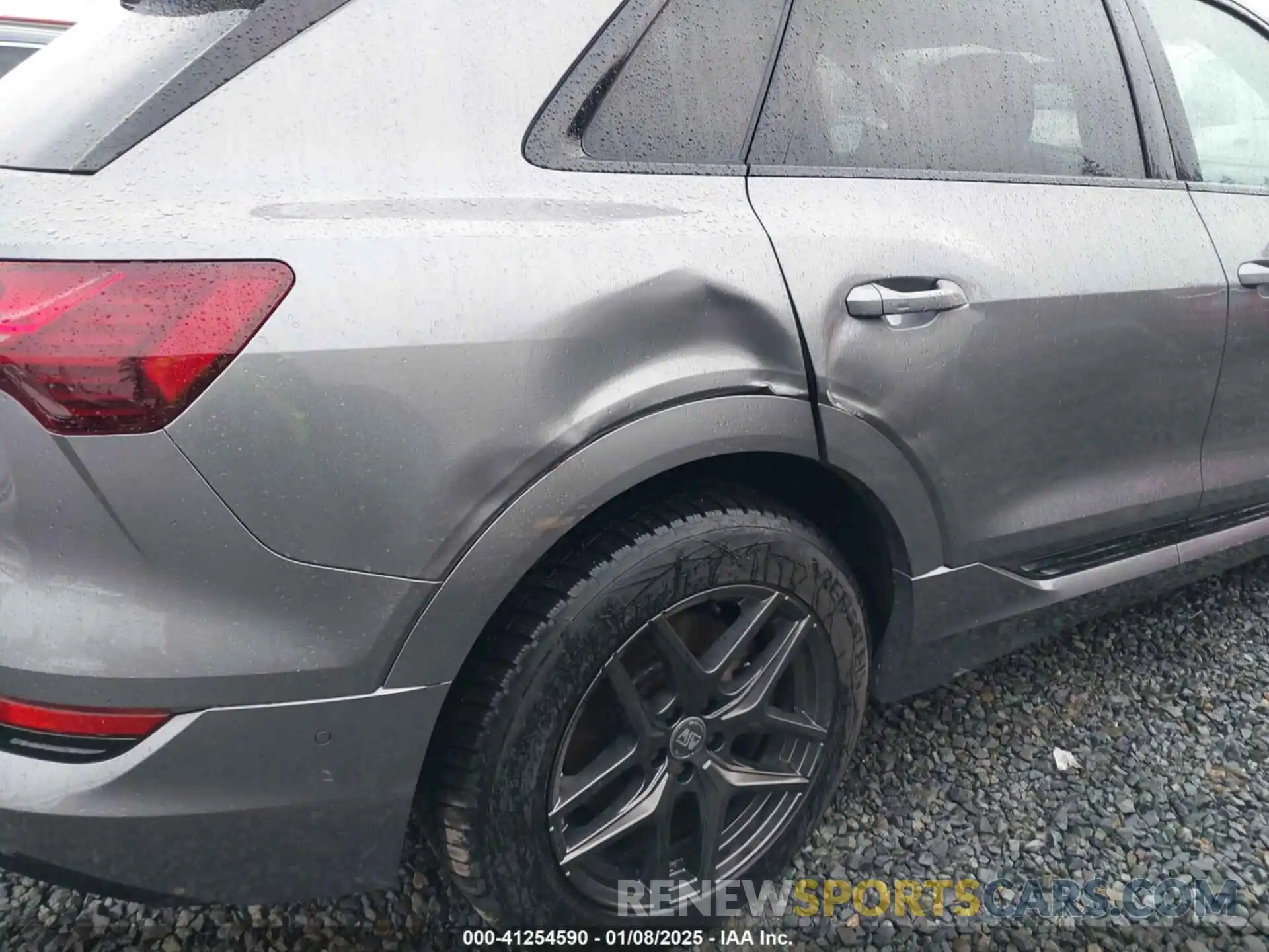 6 Photograph of a damaged car WA1AAAGE8MB010823 AUDI E-TRON 2021