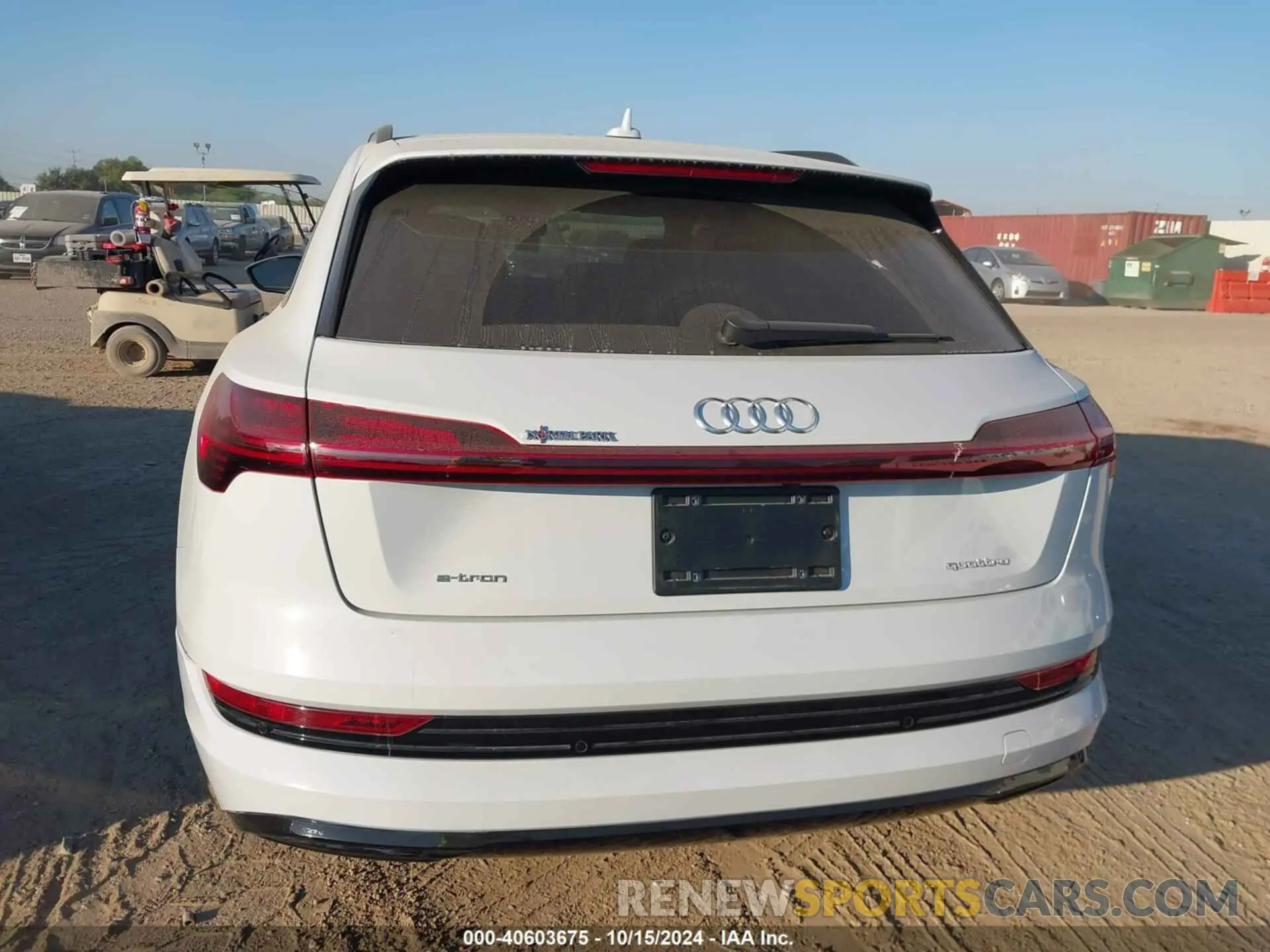 16 Photograph of a damaged car WA1AAAGEXMB013643 AUDI E-TRON 2021