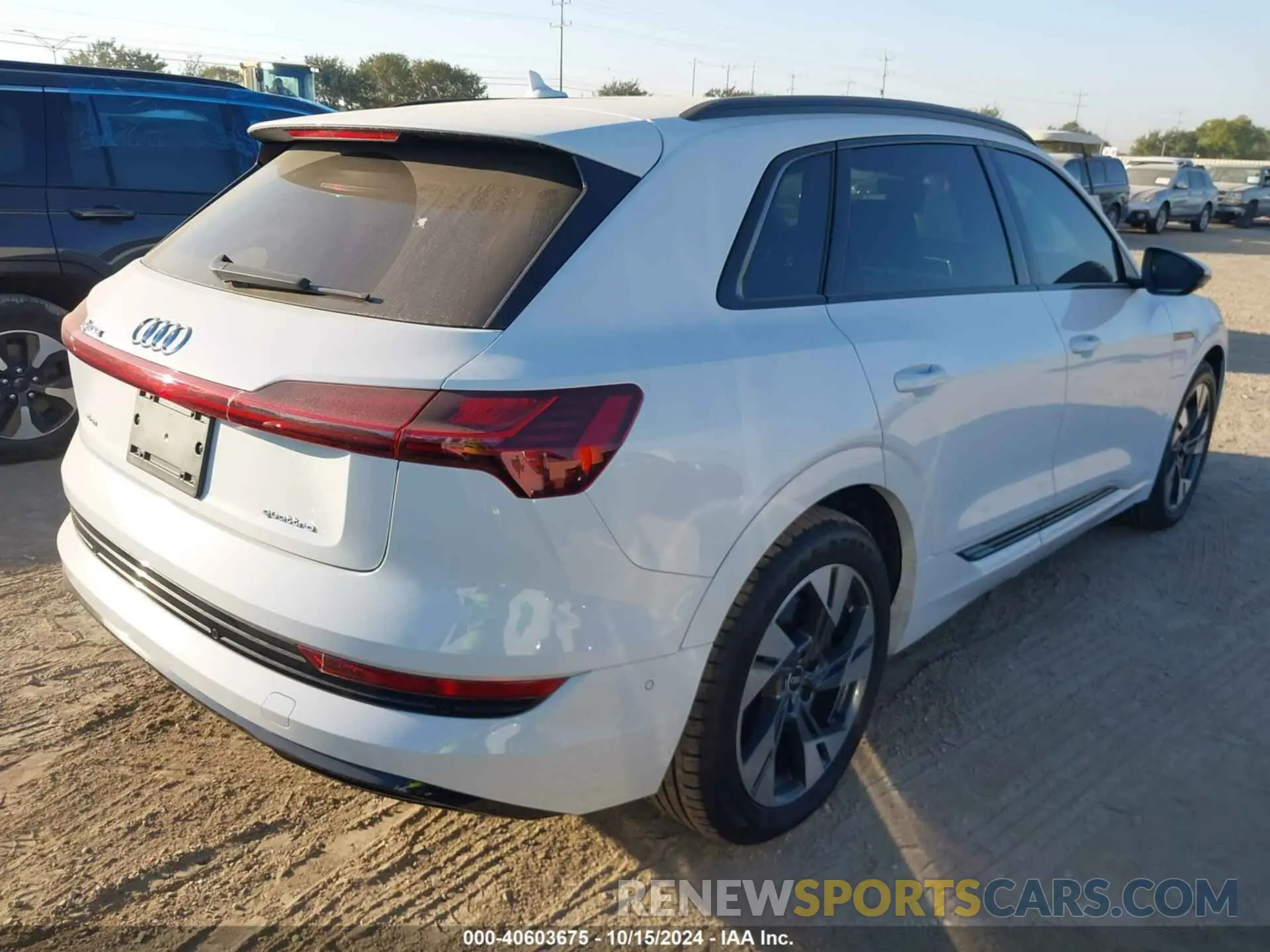 4 Photograph of a damaged car WA1AAAGEXMB013643 AUDI E-TRON 2021
