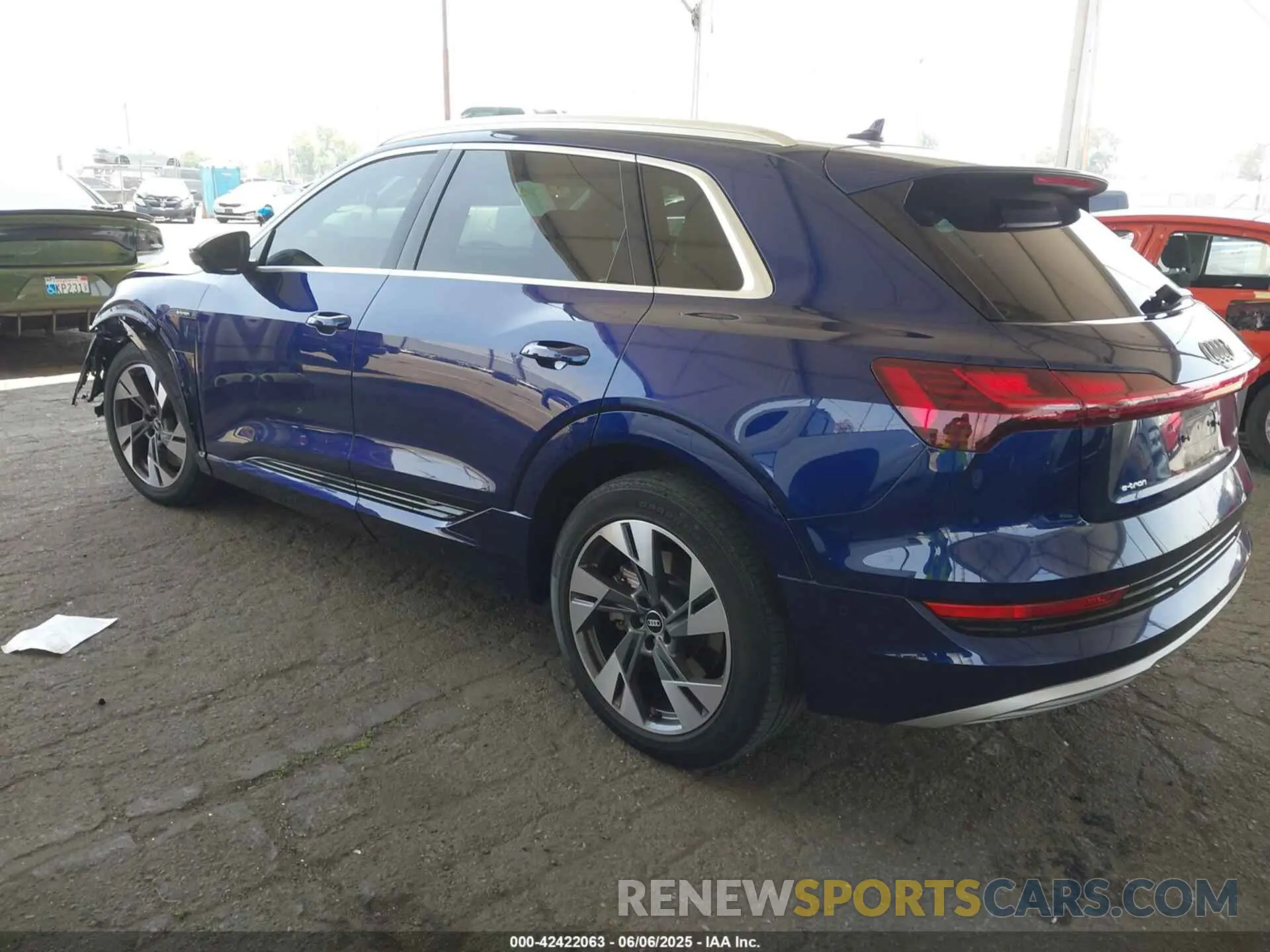 3 Photograph of a damaged car WA1LAAGE4MB038563 AUDI E-TRON 2021