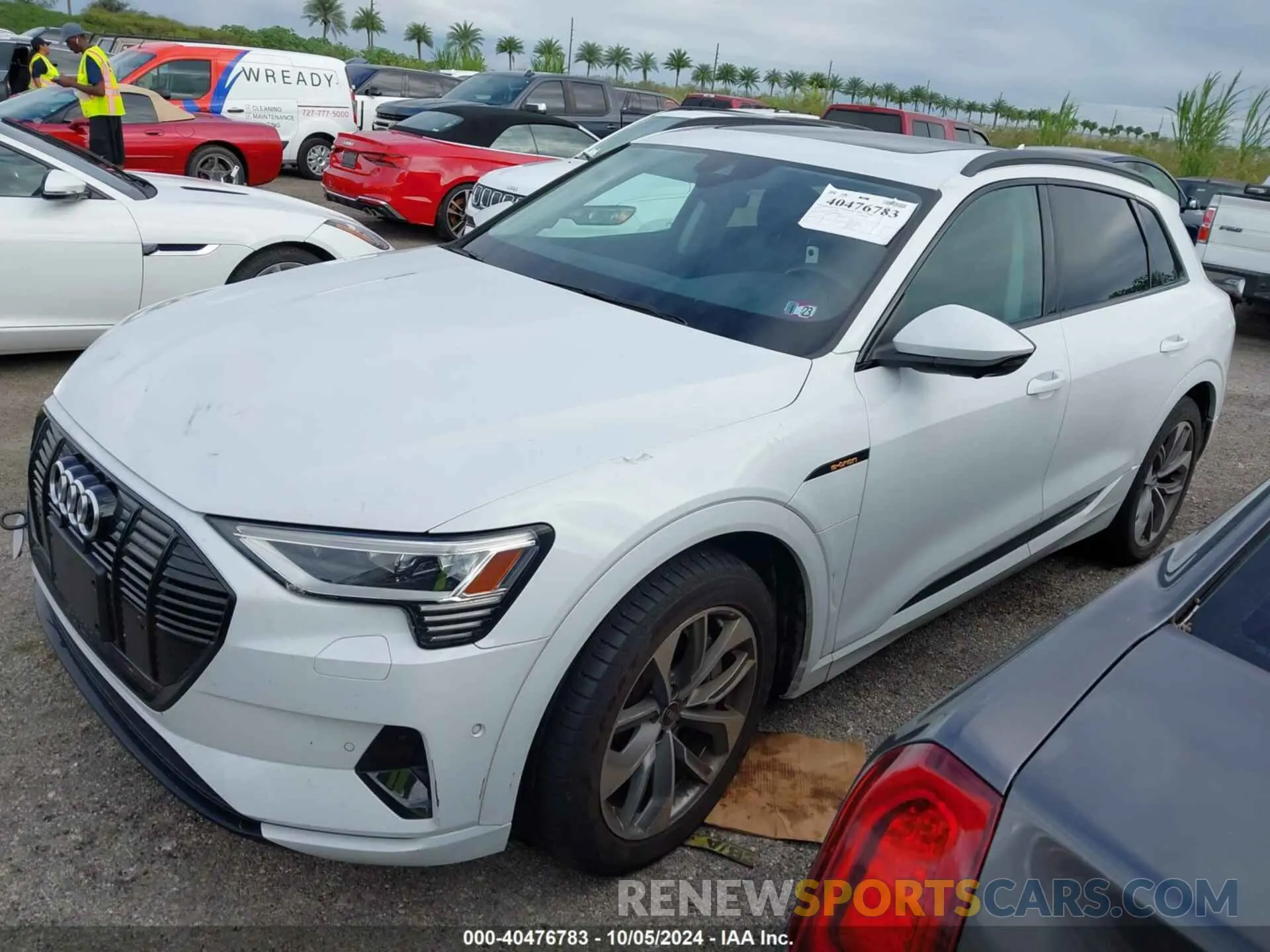 2 Photograph of a damaged car WA1LAAGE7MB010868 AUDI E-TRON 2021