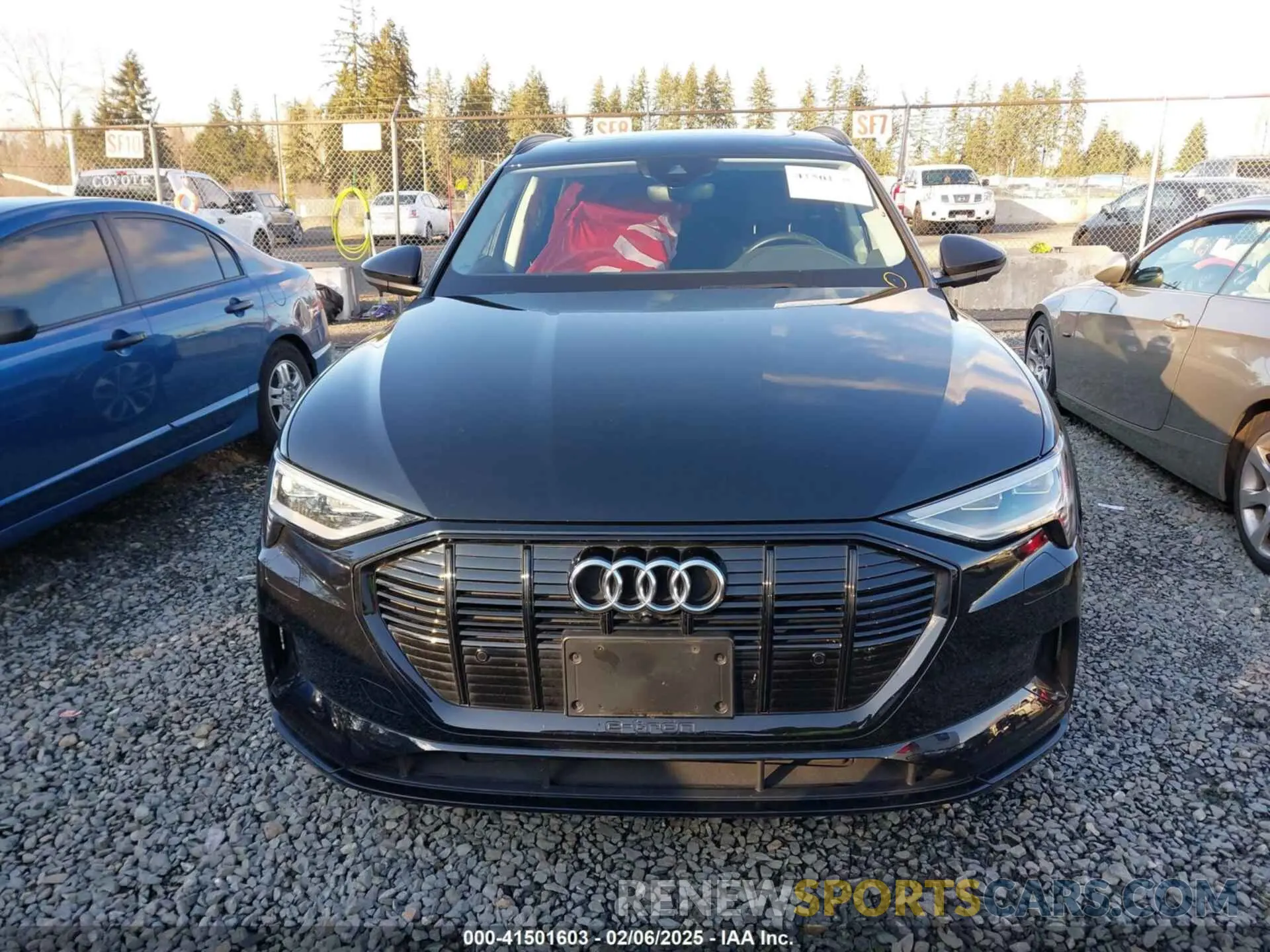 13 Photograph of a damaged car WA1LAAGE9MB002545 AUDI E-TRON 2021