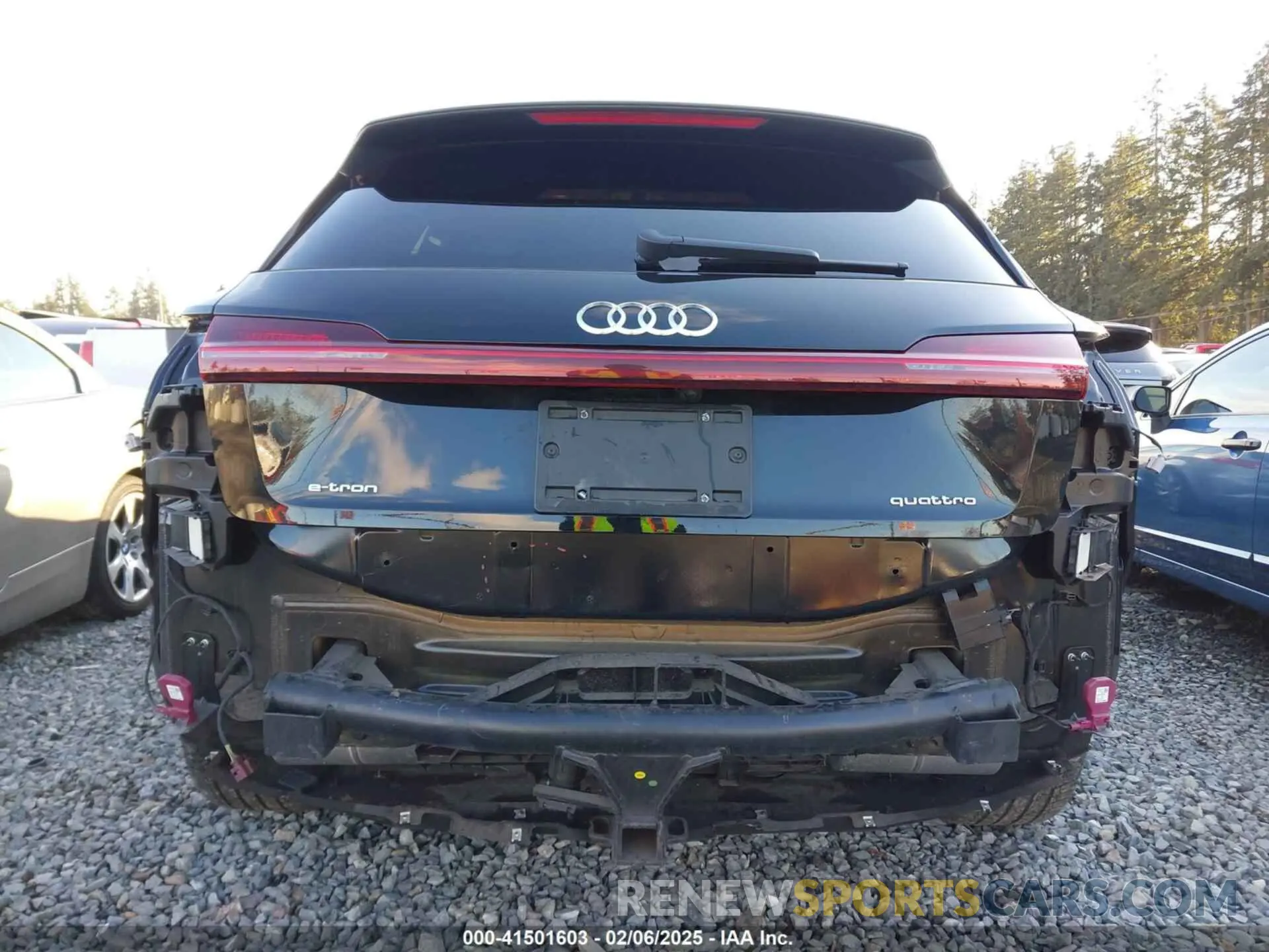 6 Photograph of a damaged car WA1LAAGE9MB002545 AUDI E-TRON 2021