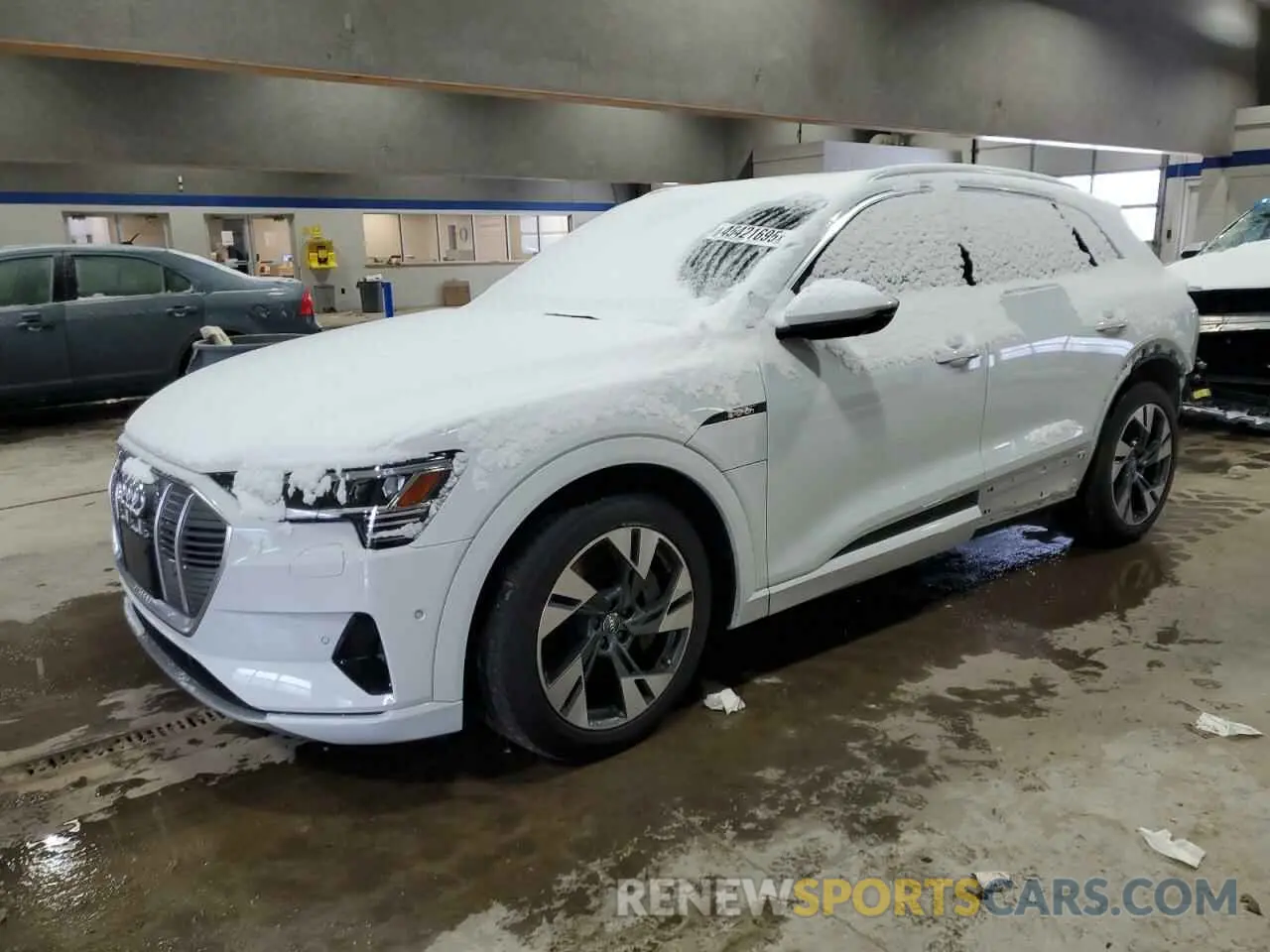 1 Photograph of a damaged car WA1LAAGE9MB003971 AUDI E-TRON 2021