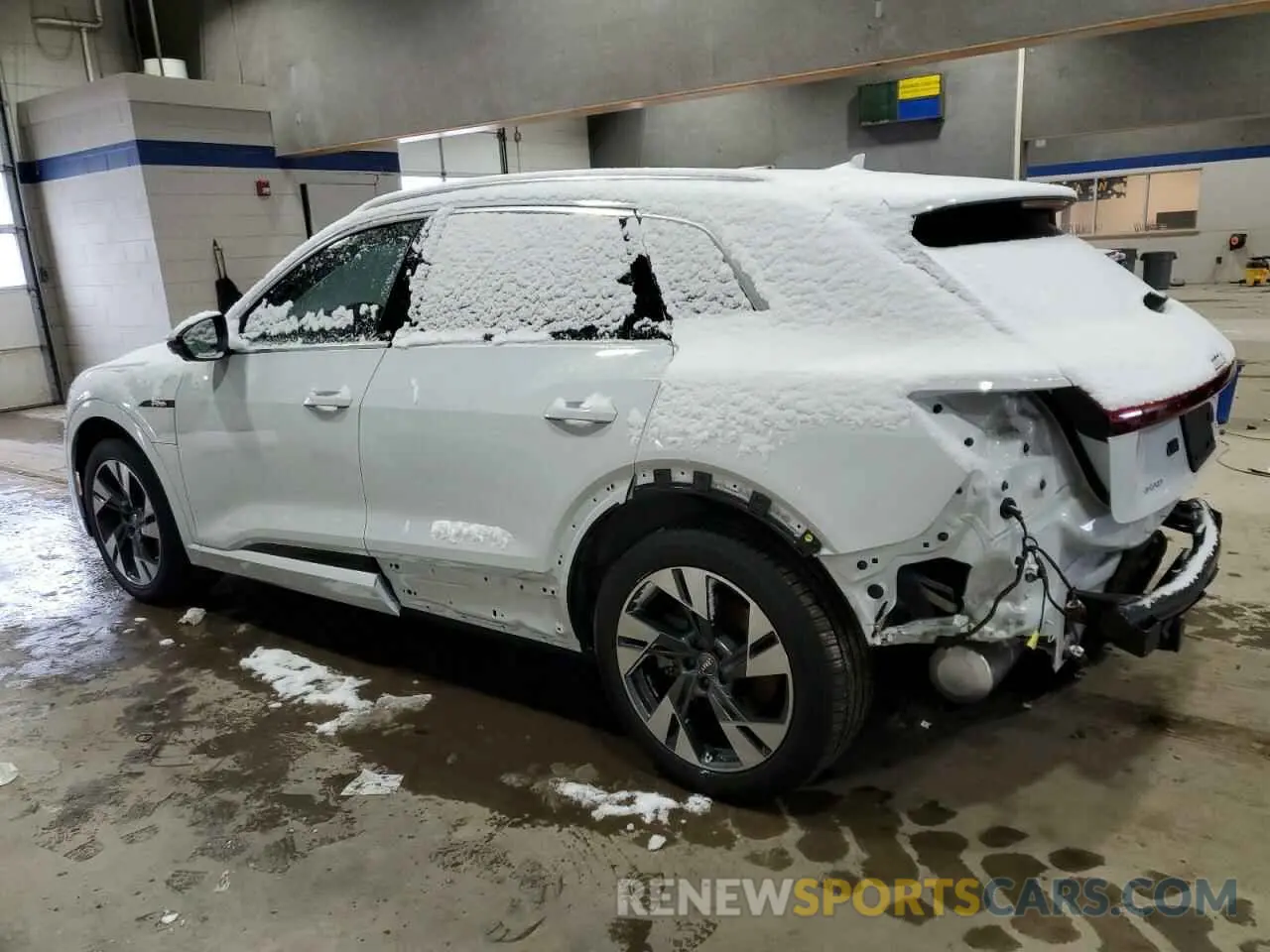 2 Photograph of a damaged car WA1LAAGE9MB003971 AUDI E-TRON 2021