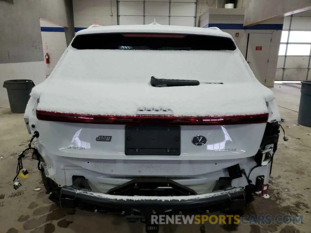 6 Photograph of a damaged car WA1LAAGE9MB003971 AUDI E-TRON 2021
