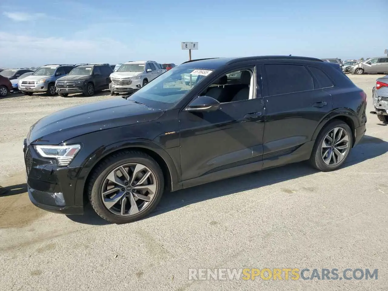 1 Photograph of a damaged car WA1LABGE2MB032749 AUDI E-TRON 2021