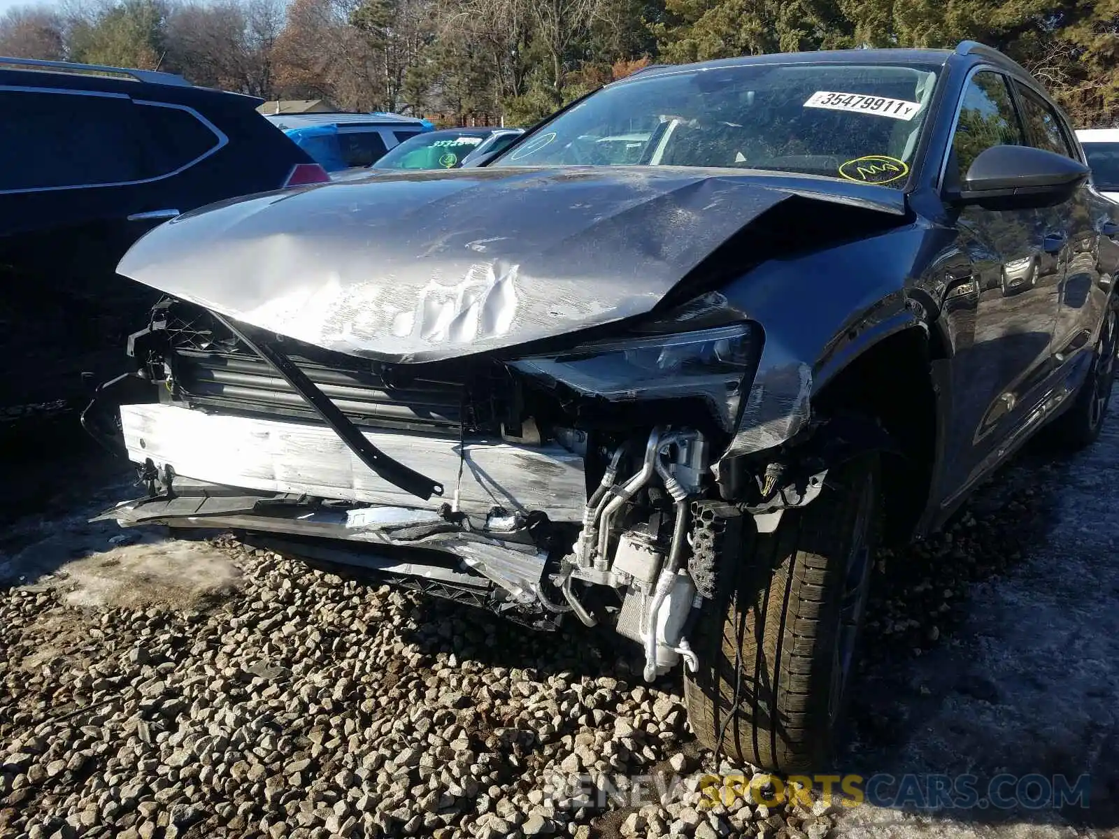 9 Photograph of a damaged car WA1LABGE9MB005788 AUDI E-TRON 2021