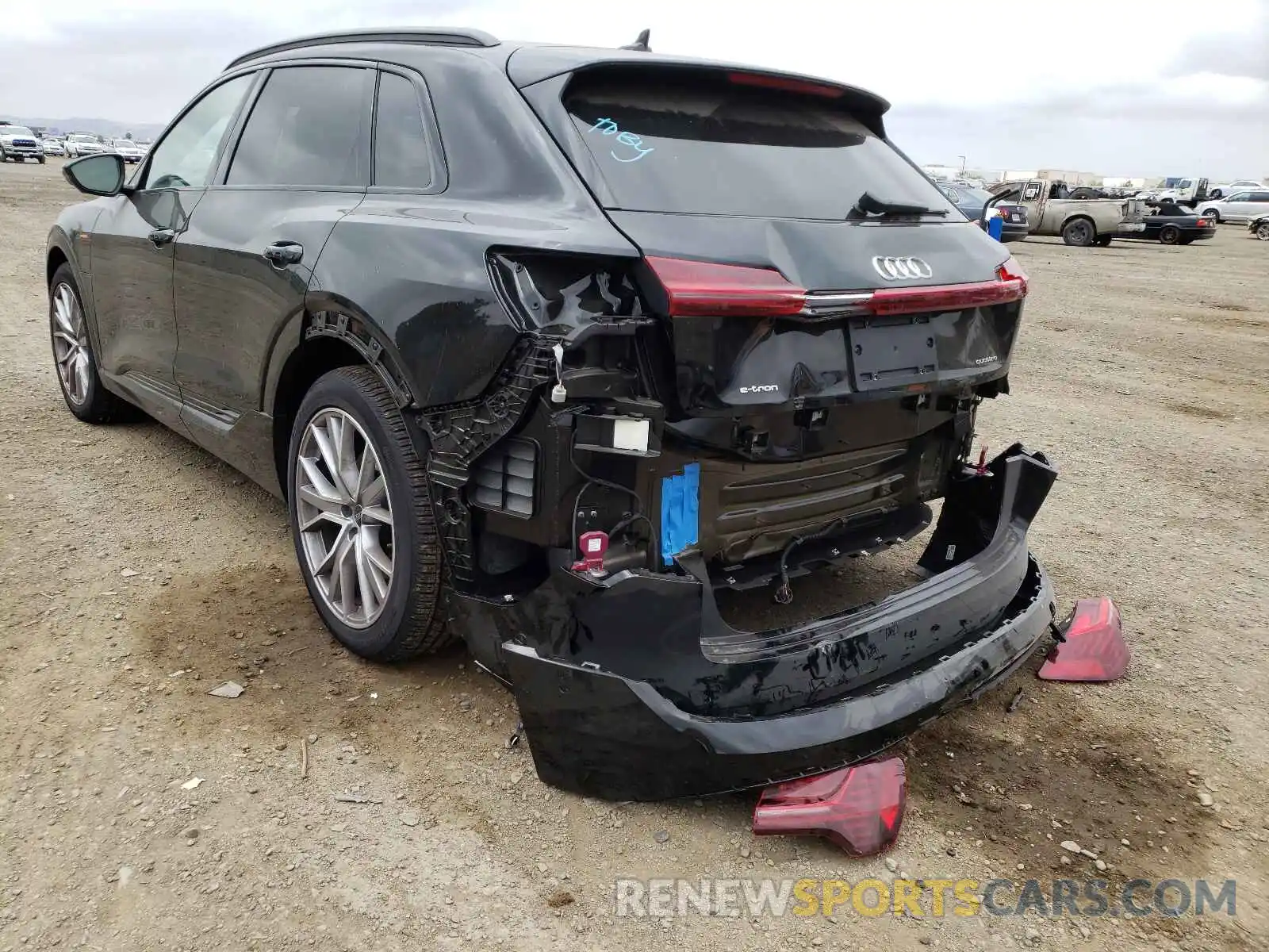 3 Photograph of a damaged car WA1VAAGE2MB027215 AUDI E-TRON 2021