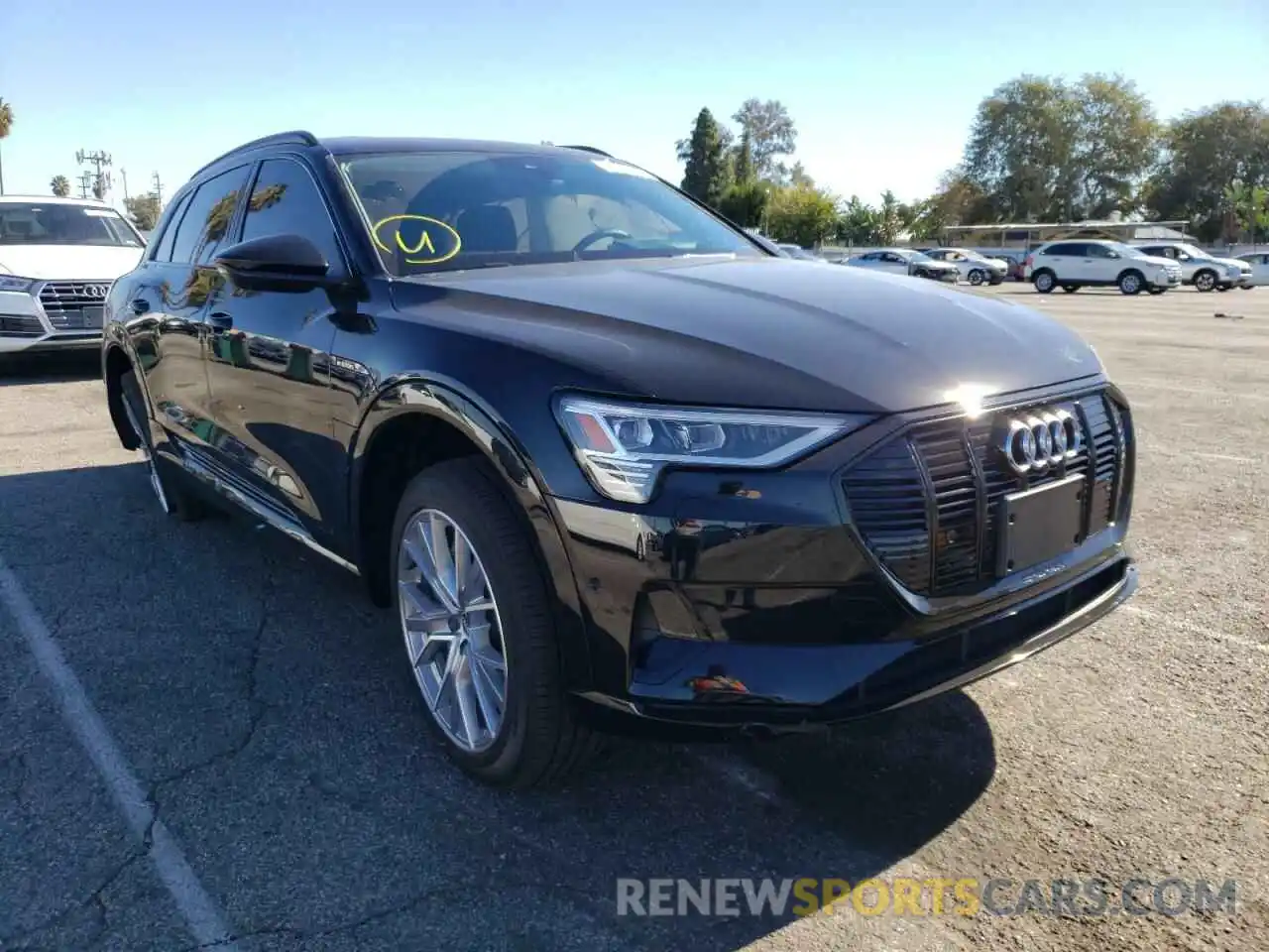 1 Photograph of a damaged car WA1VAAGE8MB036999 AUDI E-TRON 2021